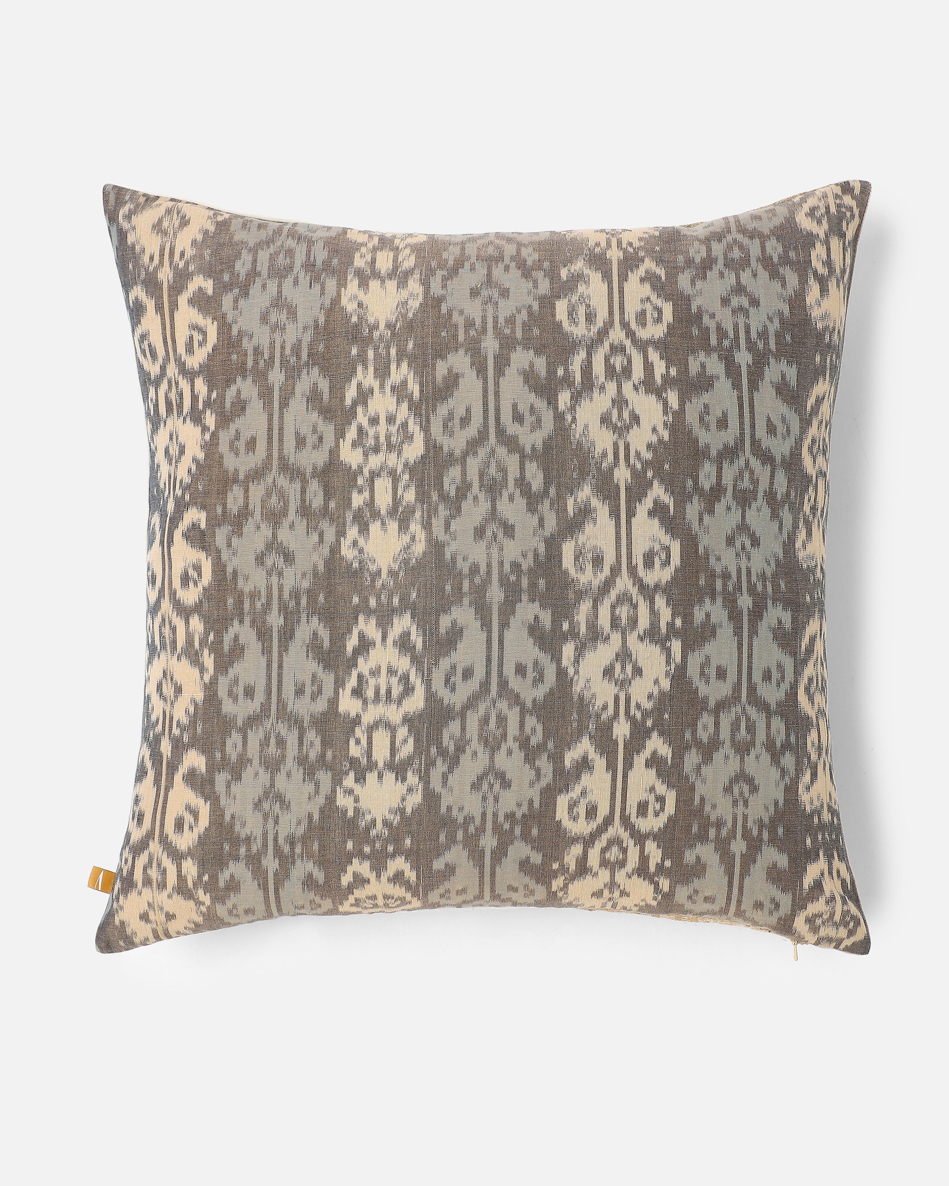 Qala Bhujodi Extra Weft Cotton Cushion Cover