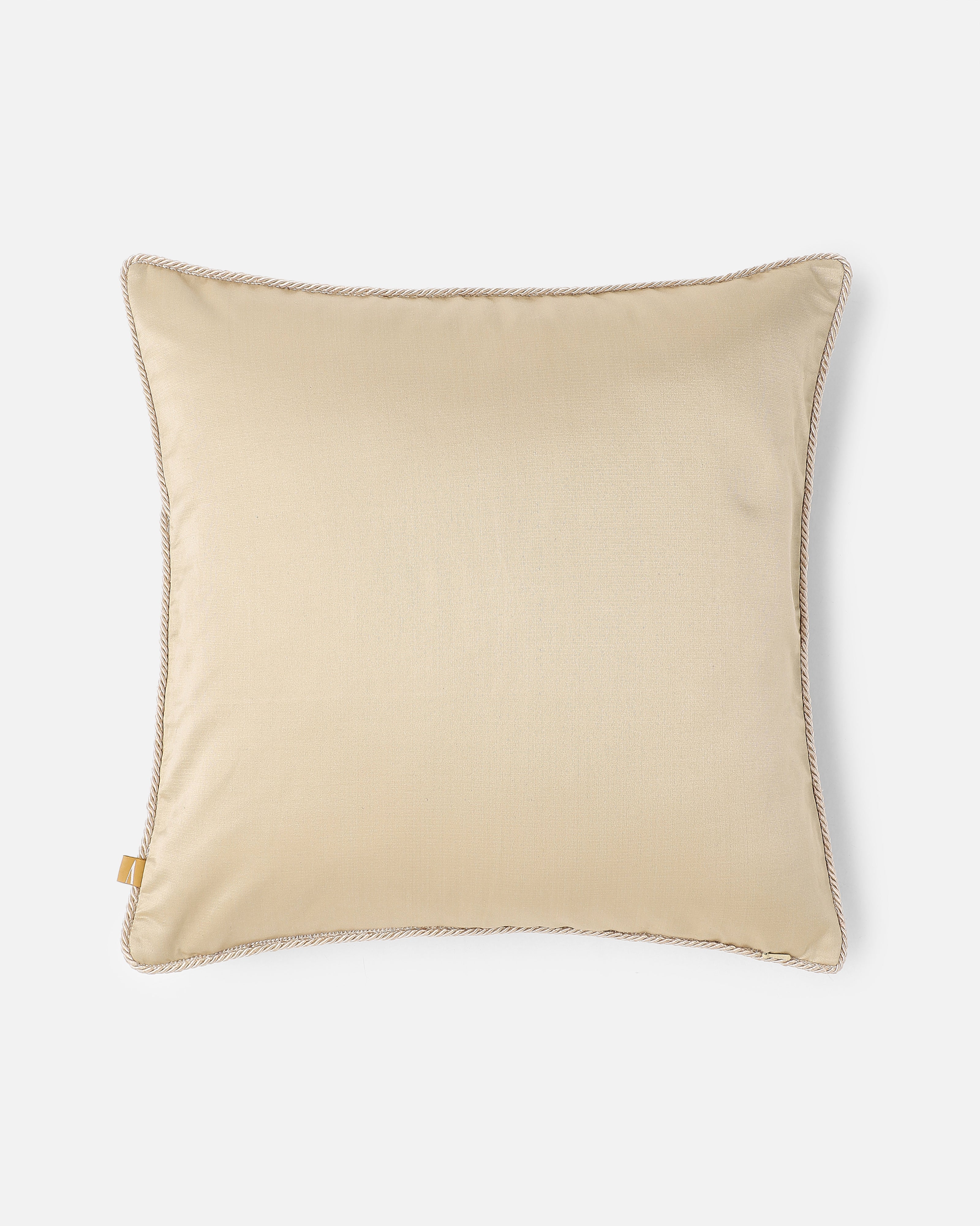 Kaara Banarasi Satin Brocade Silk Viscose Cushion Cover