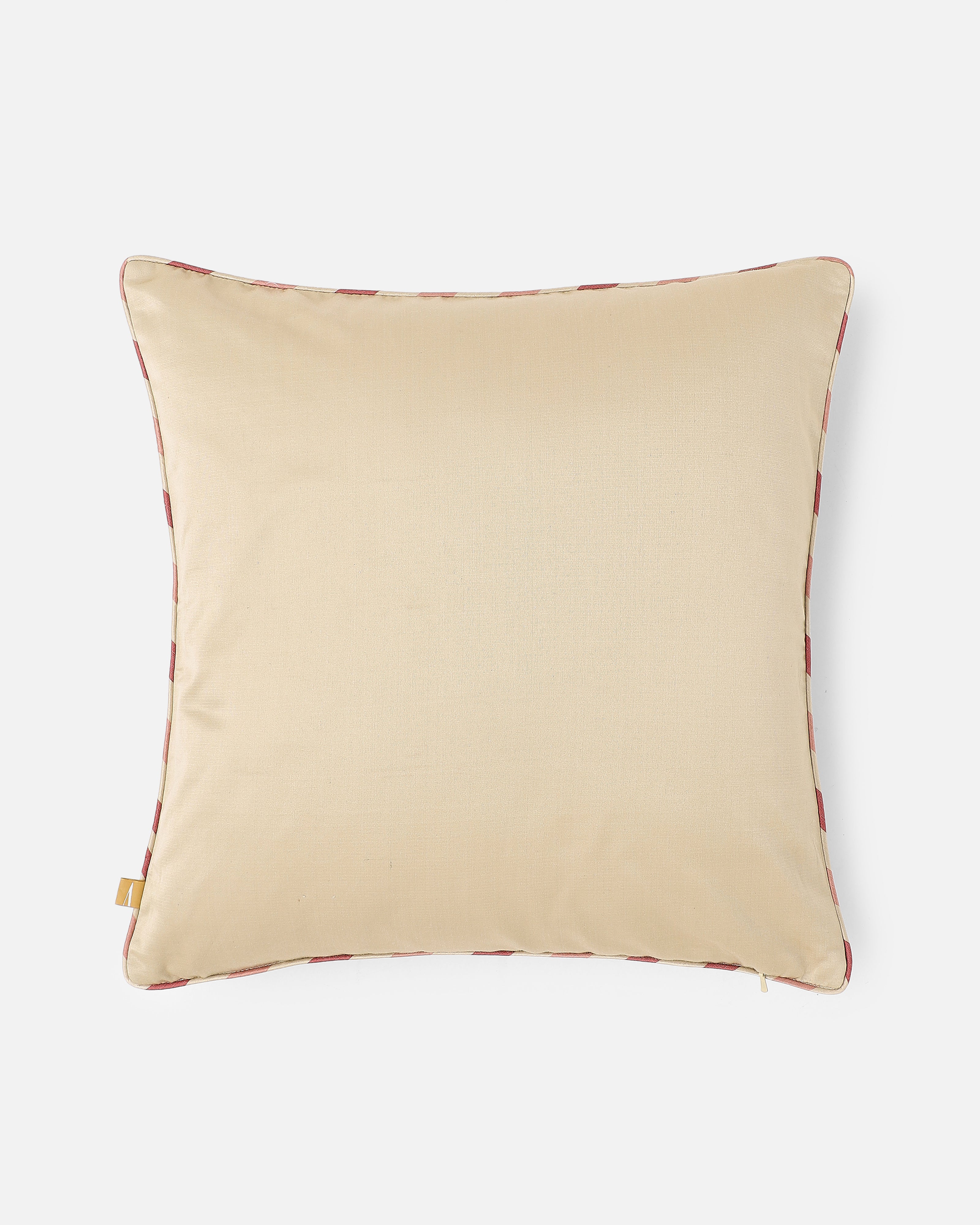 Merai Banarasi Satin Brocade Silk Viscose Cushion Cover
