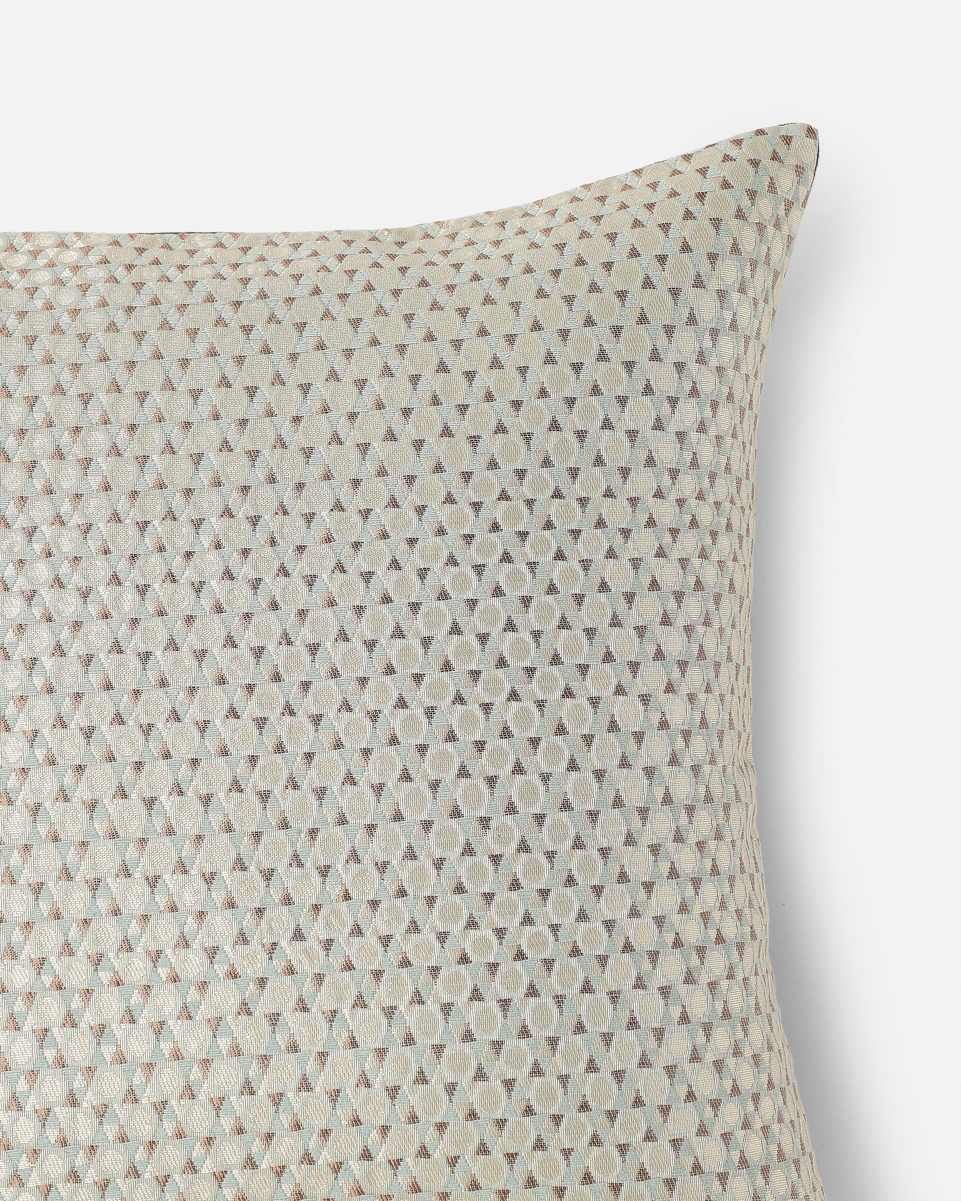 Maana Banarasi Satin Brocade Silk Cotton Cushion Cover