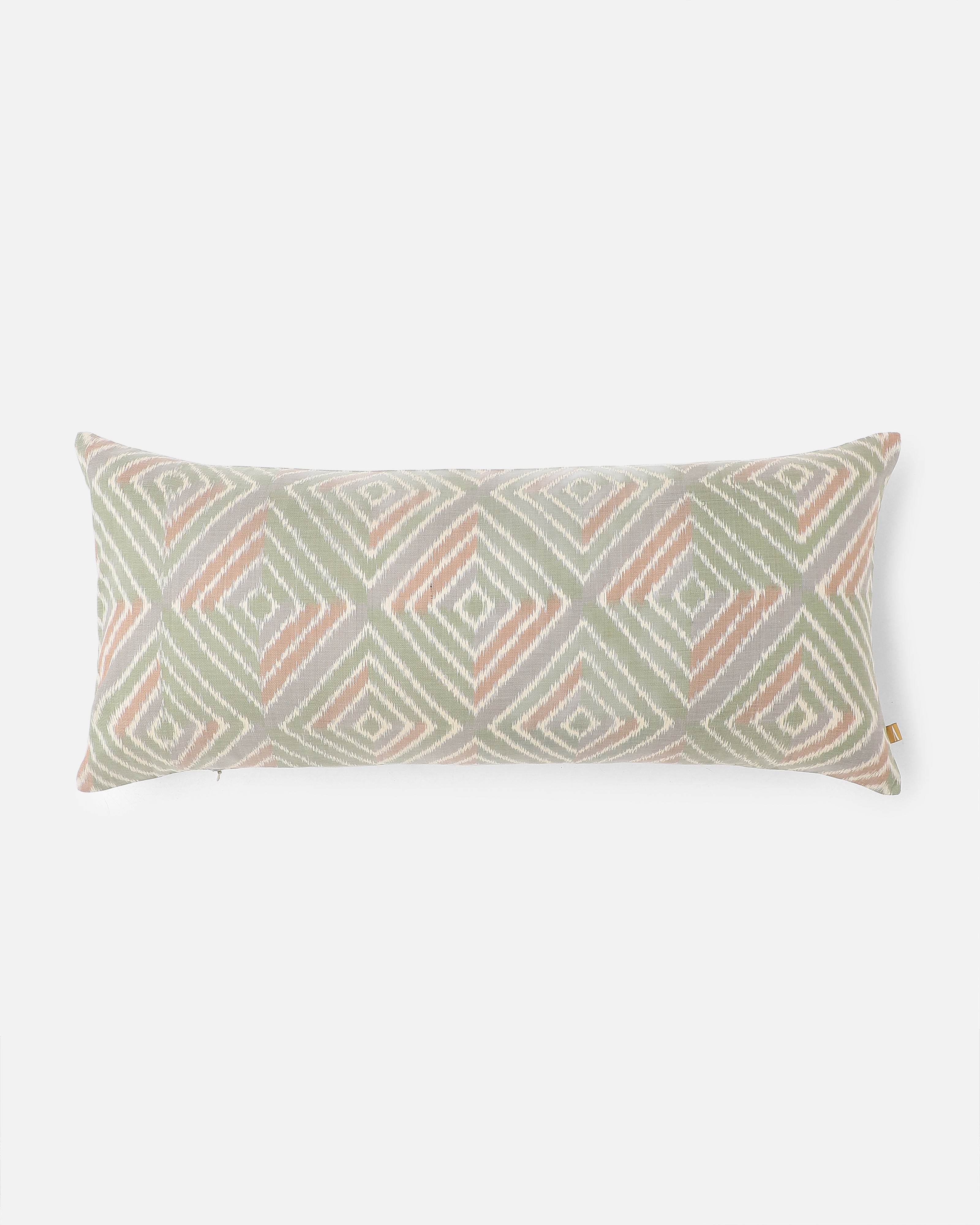 Sahitya Pochampally Weft Ikat Cotton Silk Cushion Cover