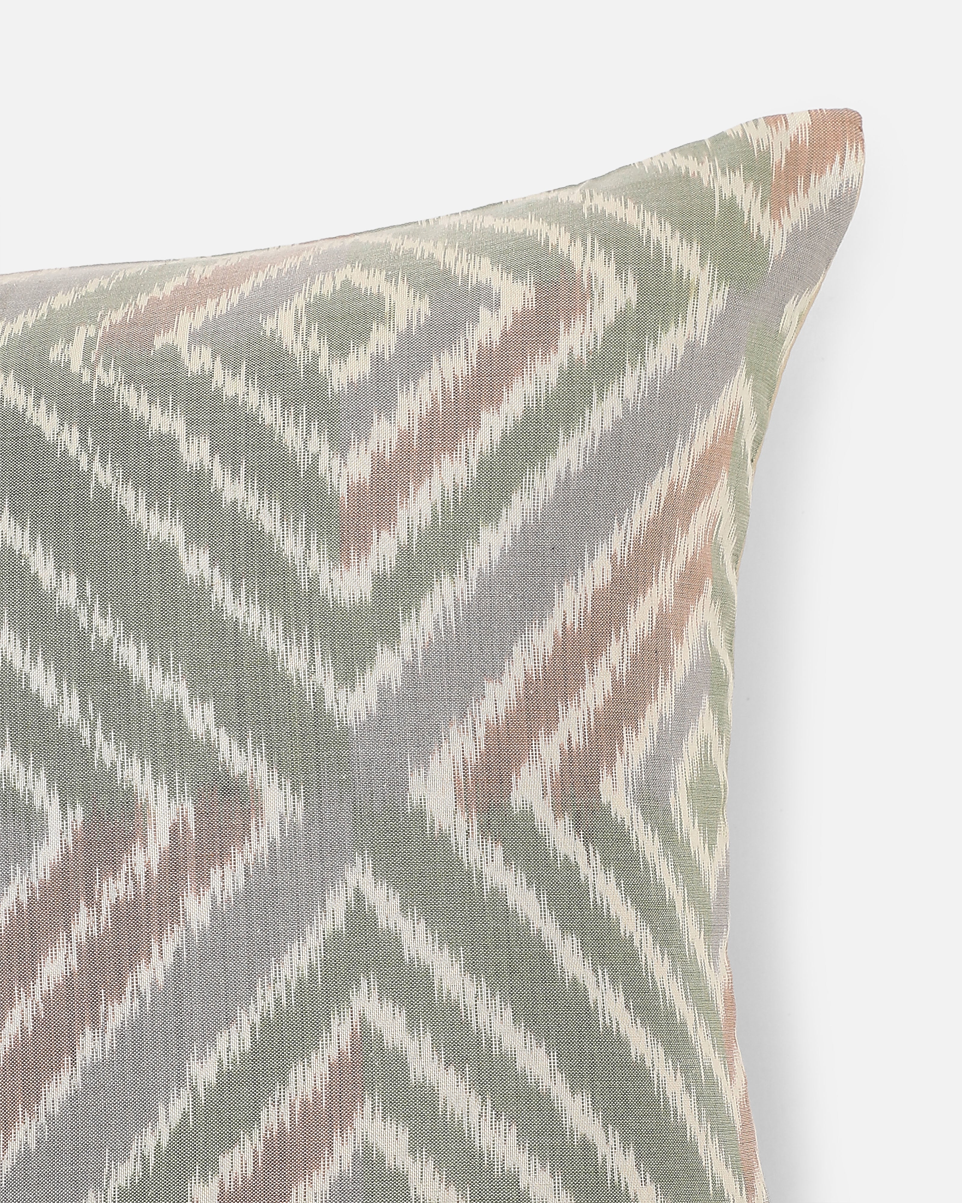 Sahitya Pochampally Weft Ikat Cotton Silk Cushion Cover