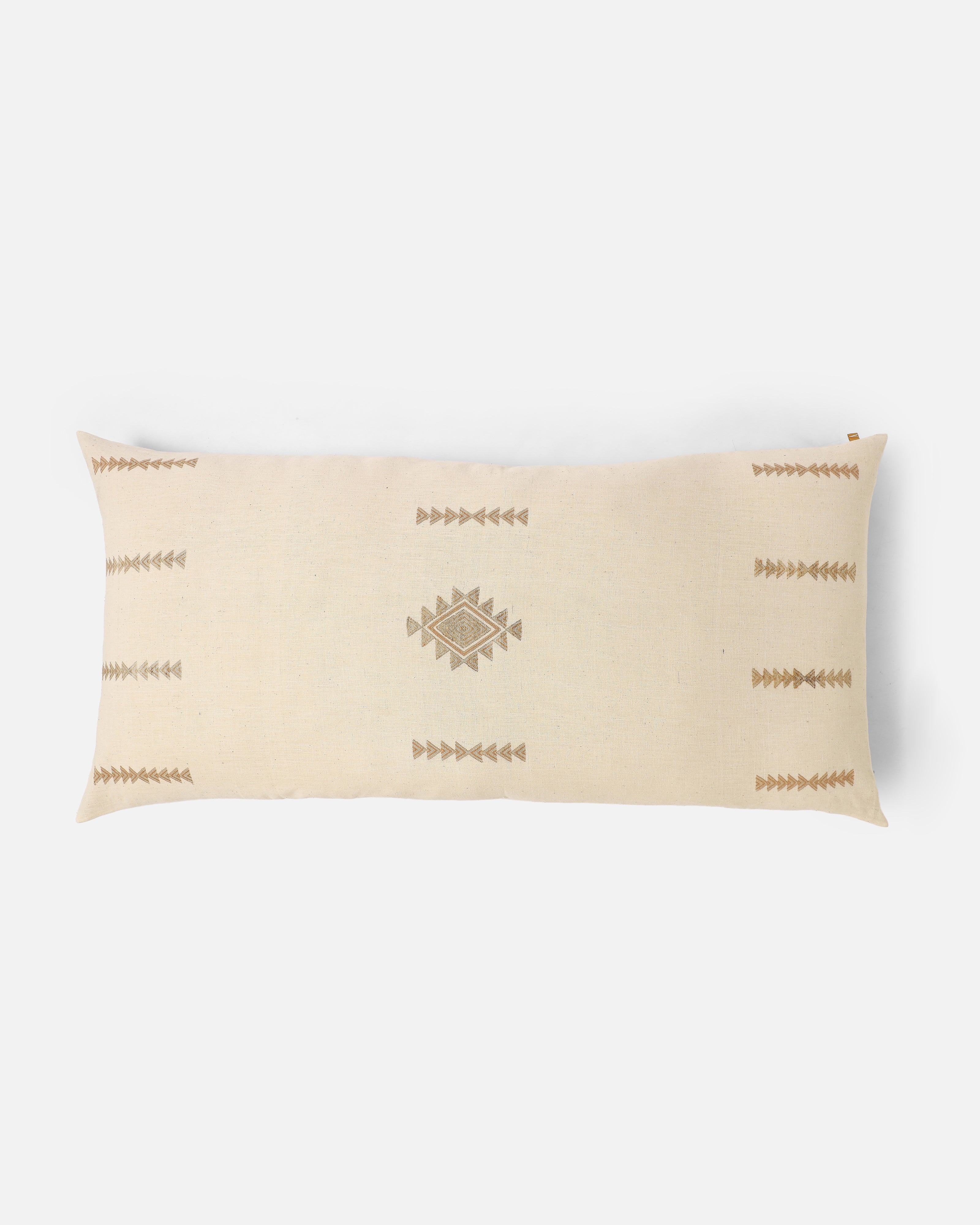 Naiya Bhujodi Extra Weft Cotton Floor Cushion Cover