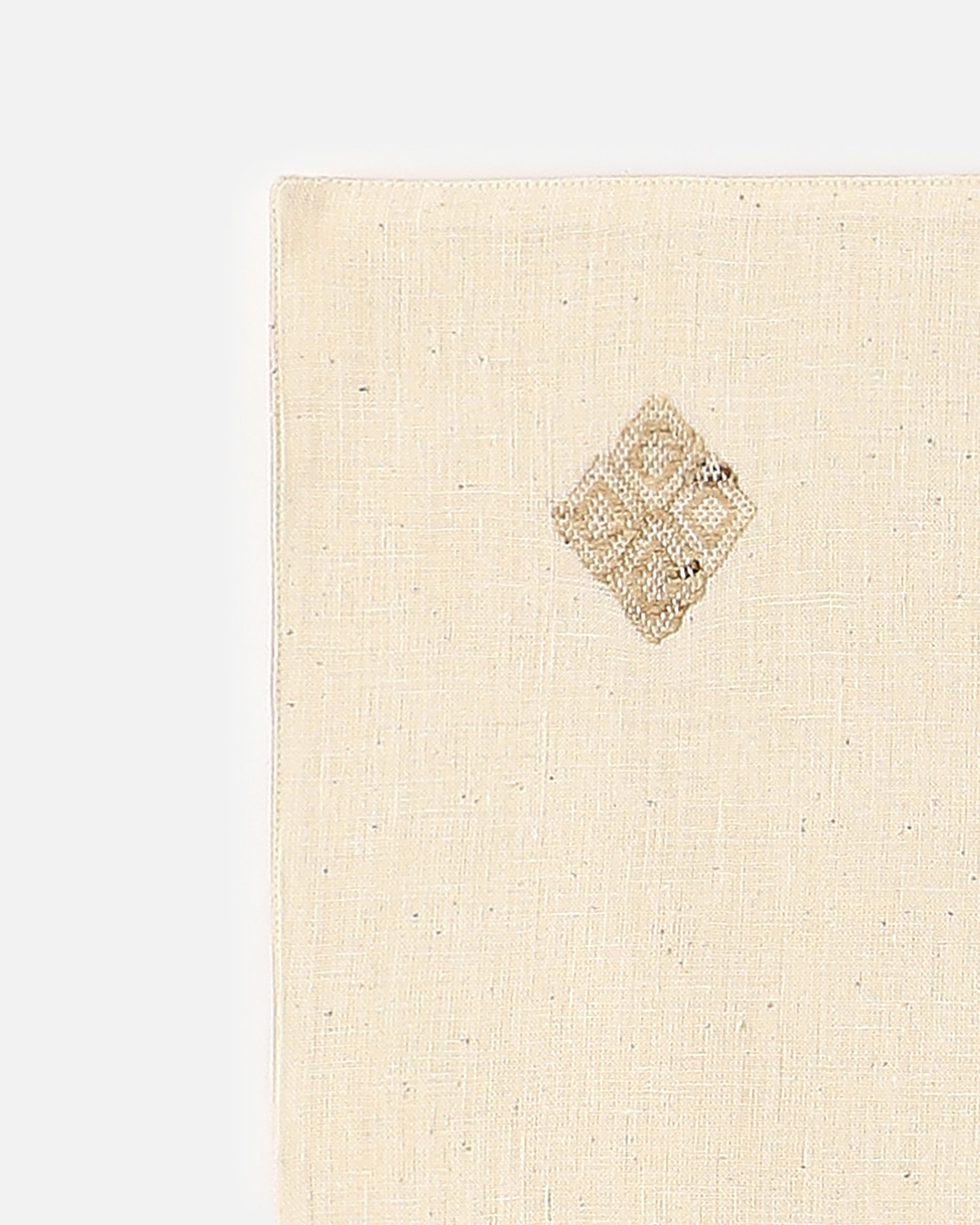 Ayina Bhujodi Extra Weft Cotton Placemat | Set of 6