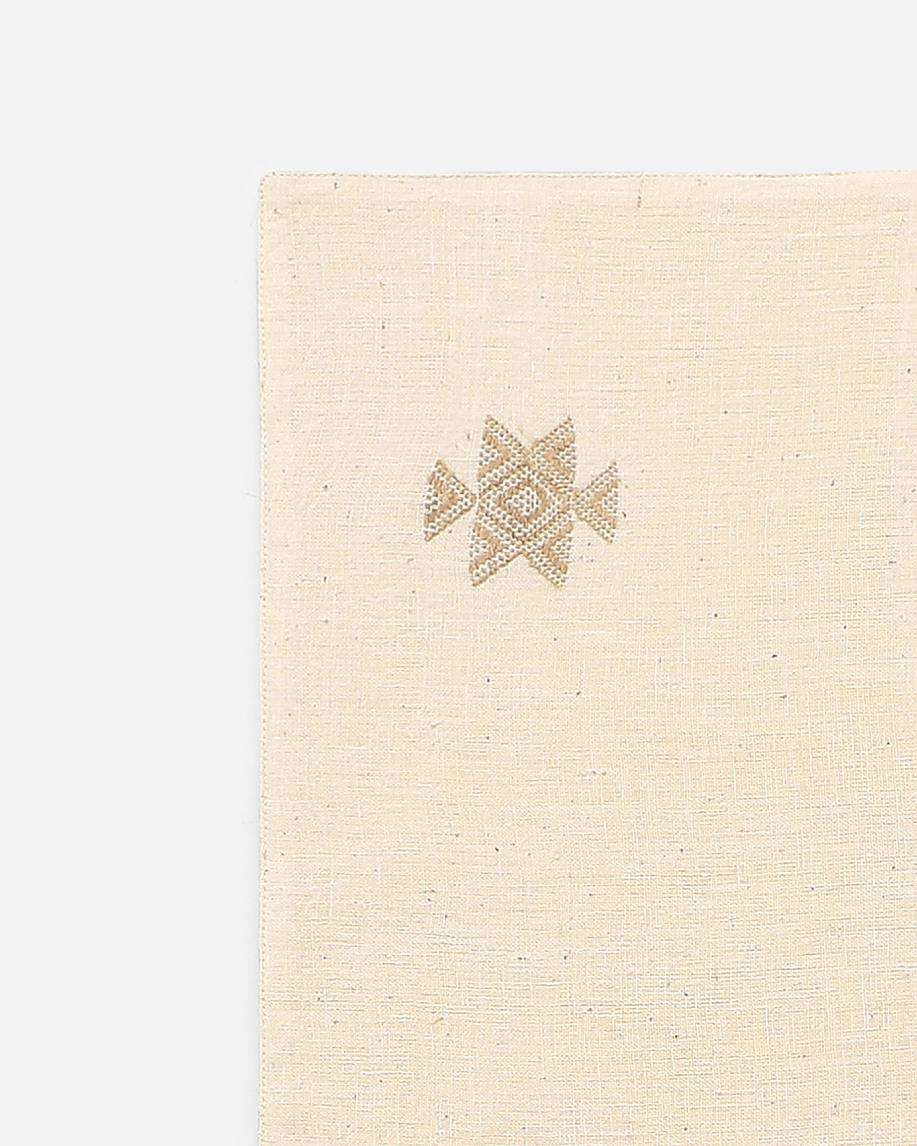Asharfi Bhujodi Extra Weft Cotton Placemat | Set of 6