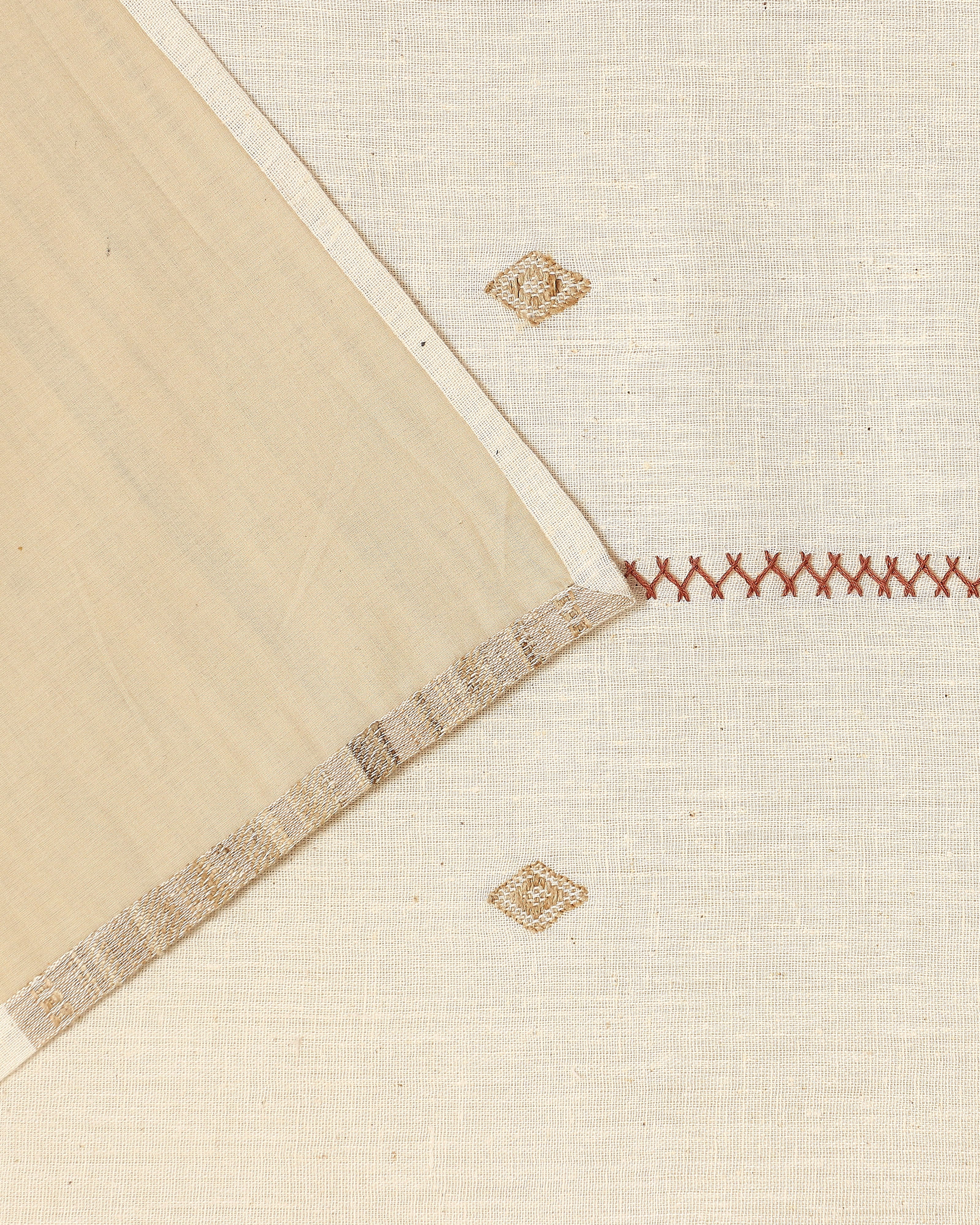Ayaz Bhujodi Extra Weft Cotton Table Runner