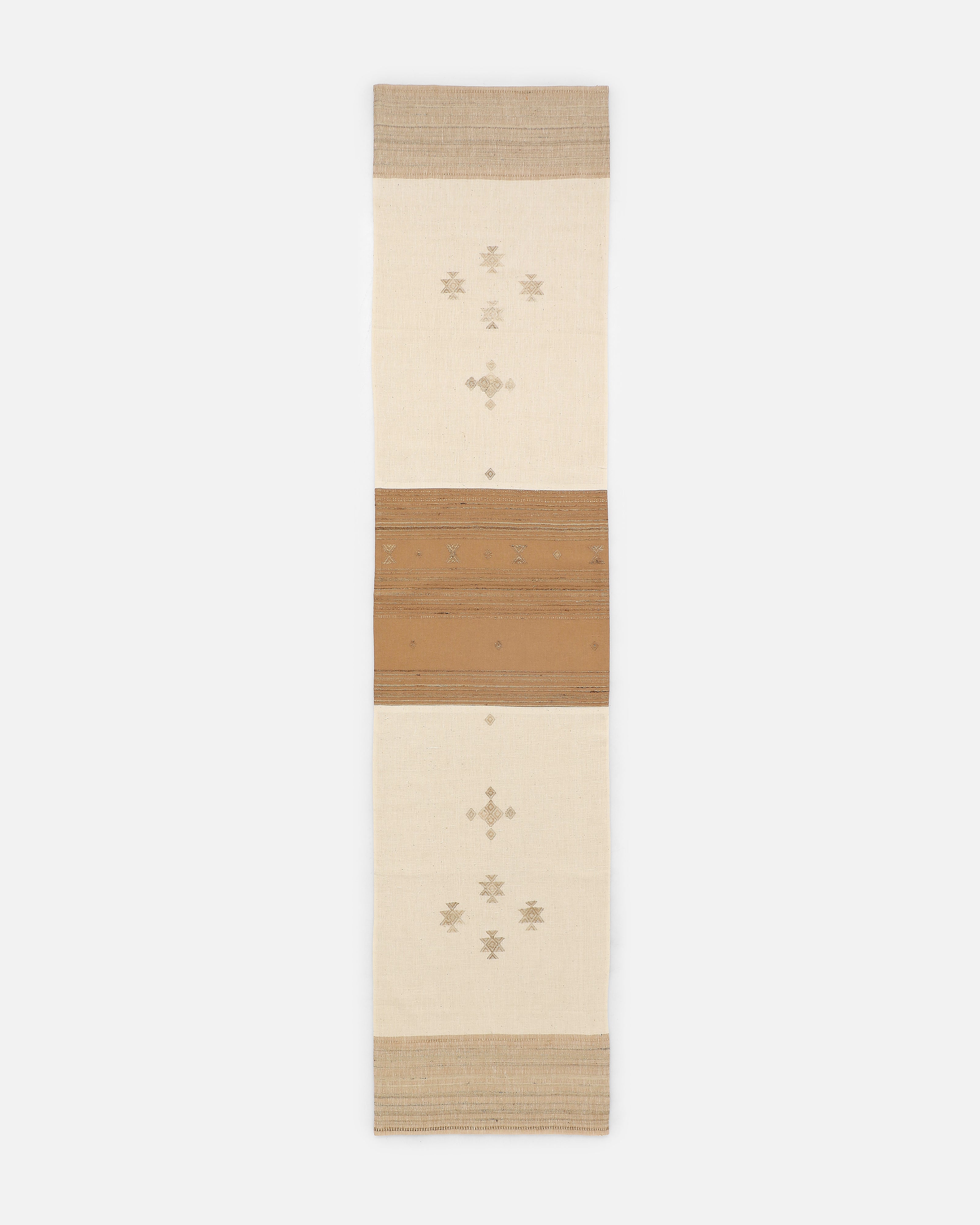 Ashraf Bhujodi Extra Weft Cotton Table Runner