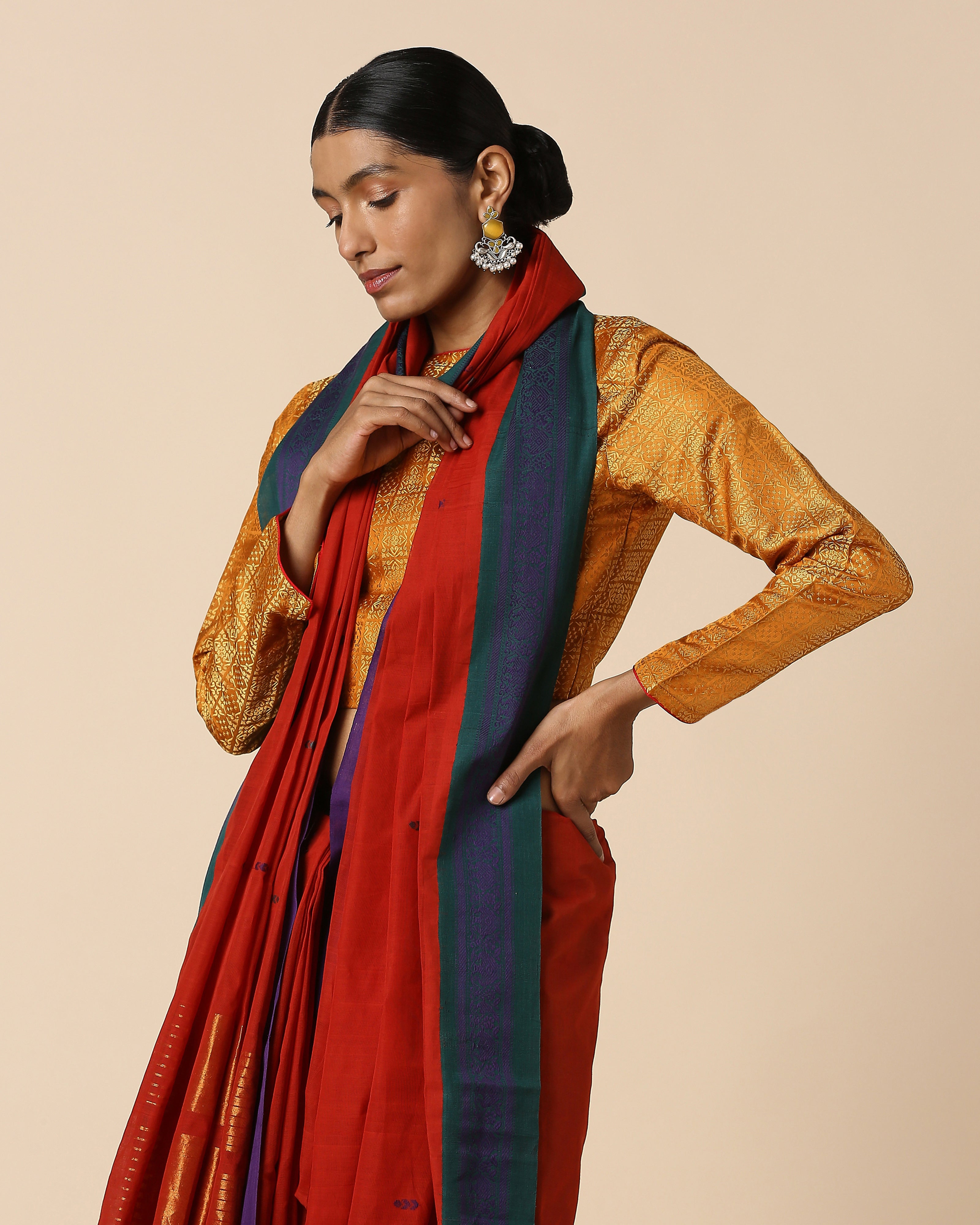 Eesha Angara Jala Cotton Saree