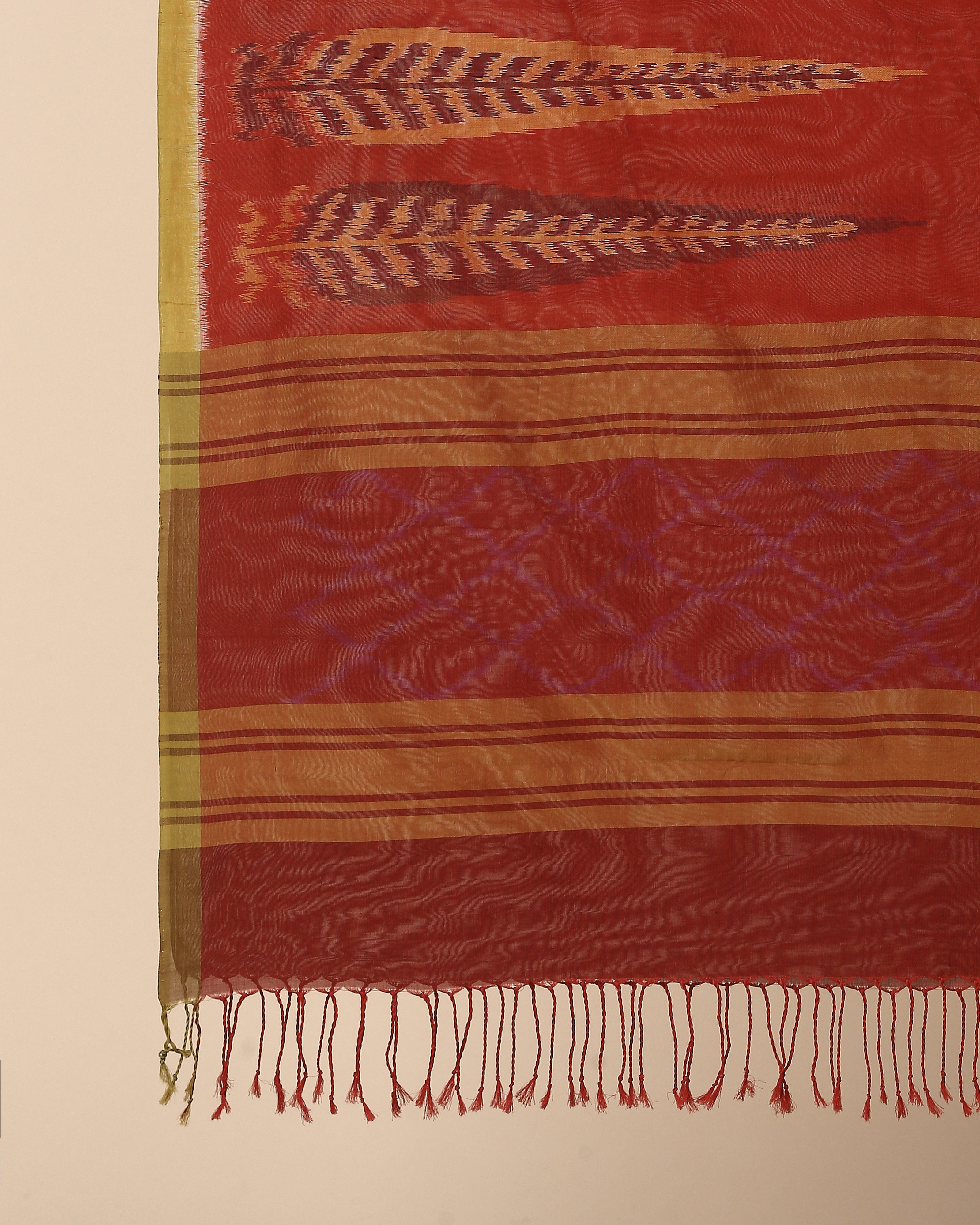 Zeb Pochampally Weft Ikat Cotton Dupatta