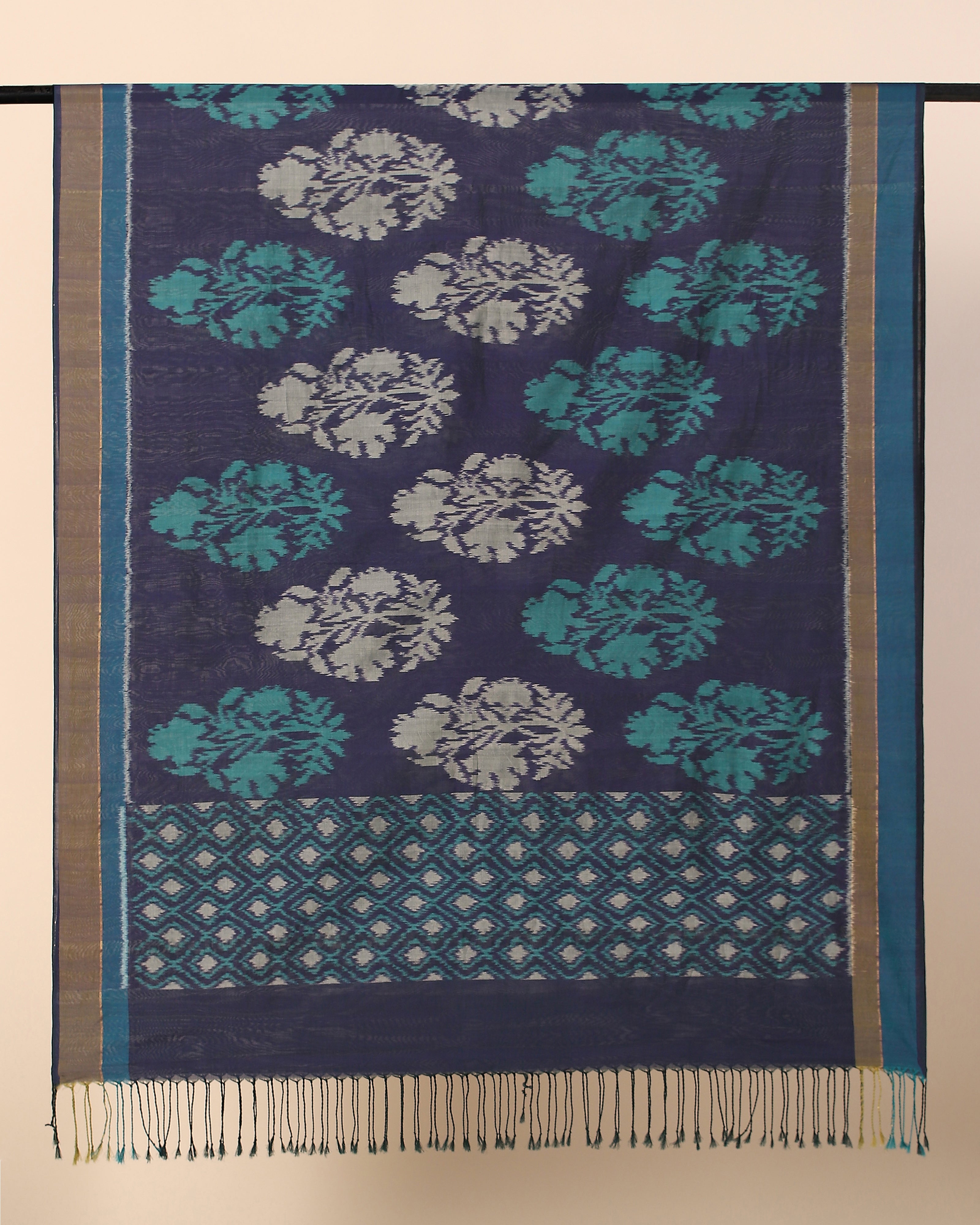 Sheena Pochampally Weft Ikat Cotton Dupatta