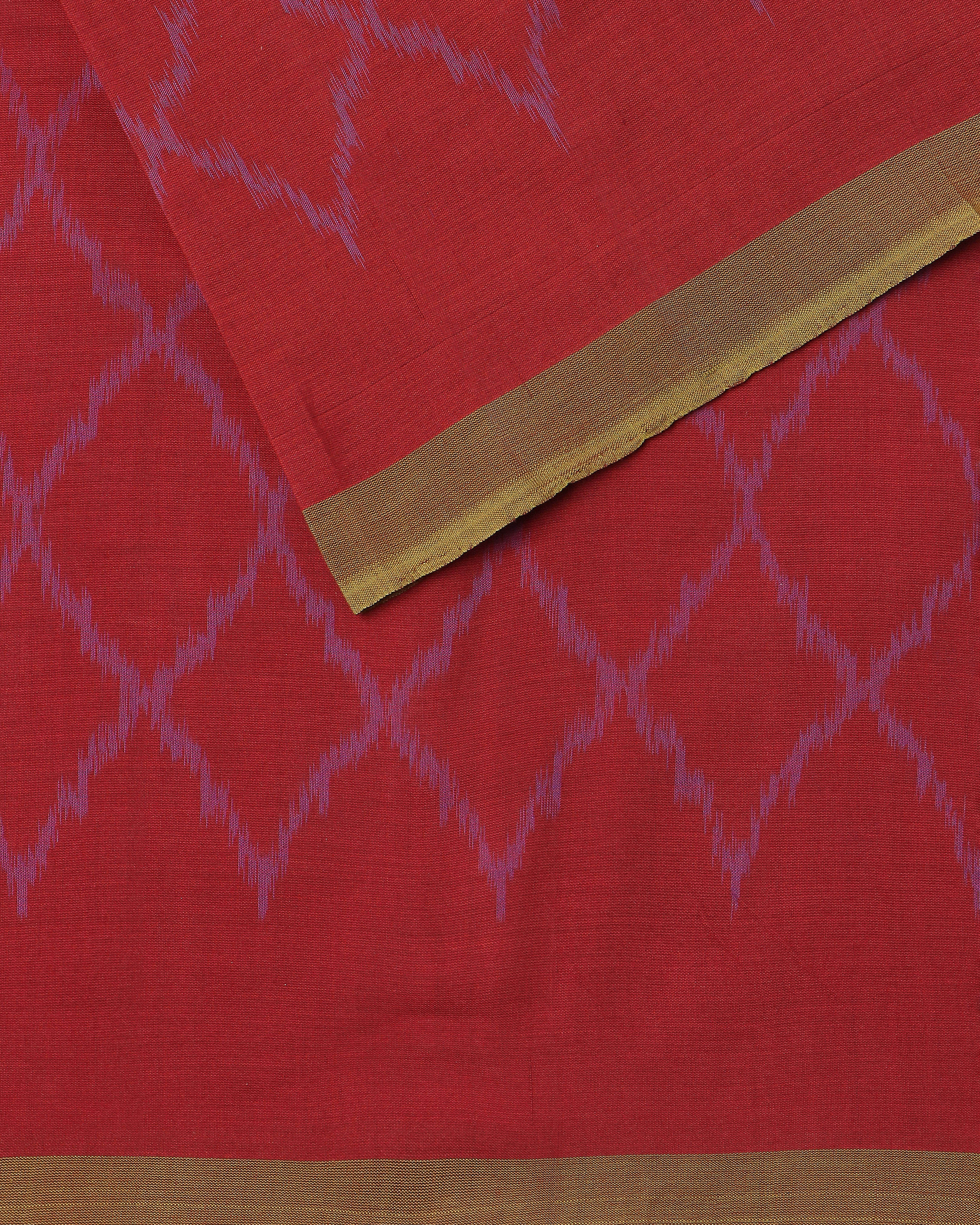 Zeb Pochampally Weft Ikat Cotton Saree