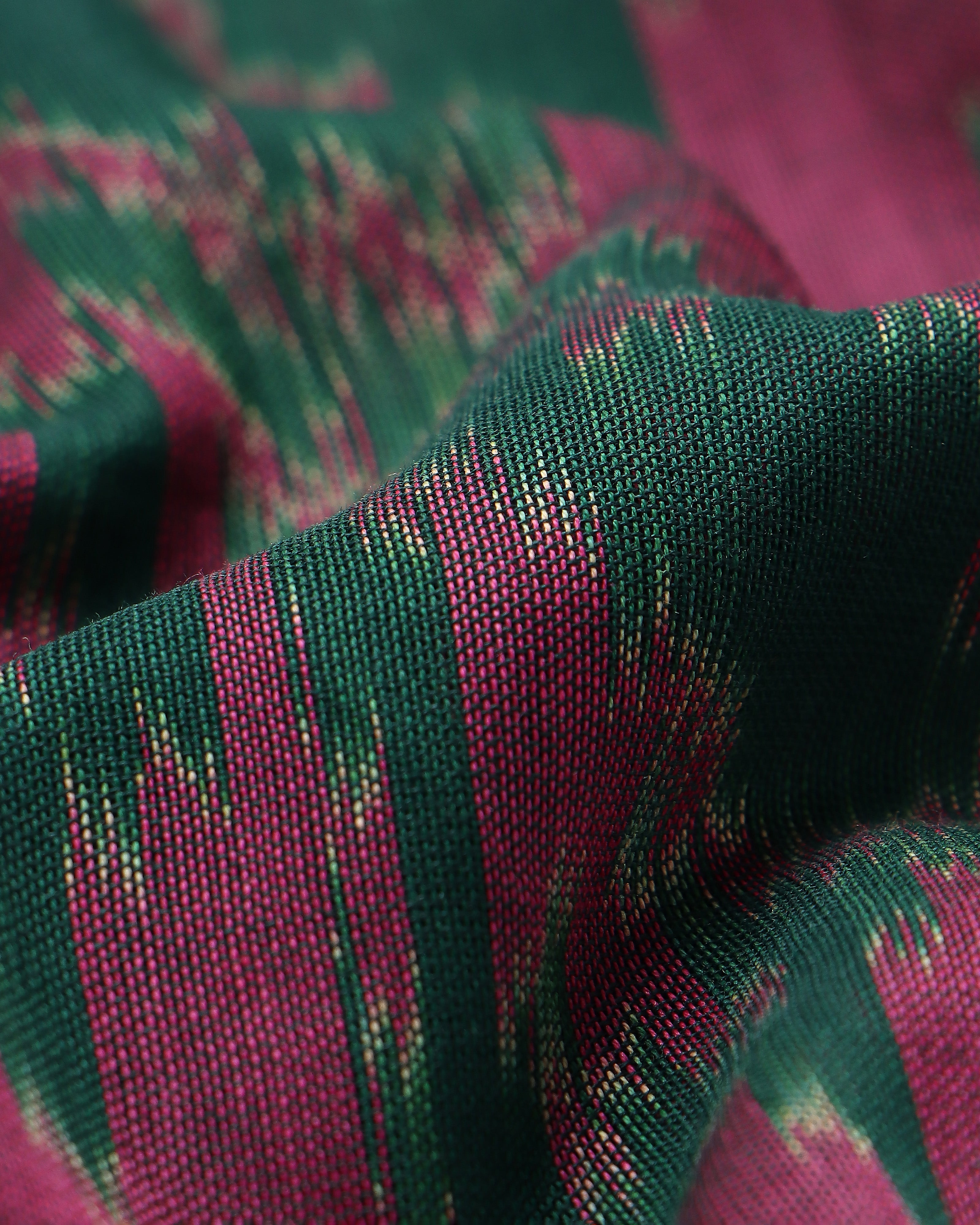 Sheena Pochampally Weft Ikat Cotton Saree