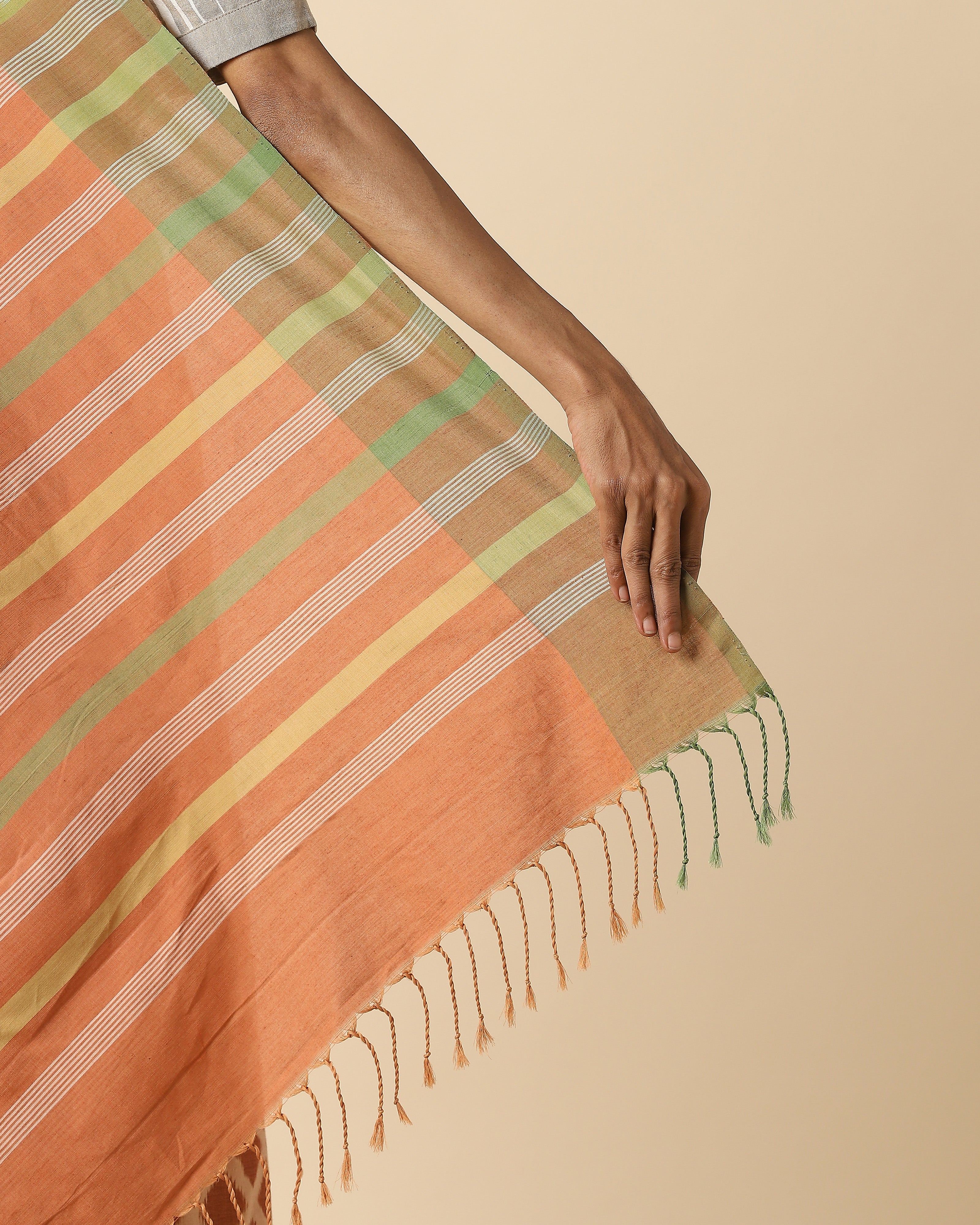 Ramona Pochampally Weft Ikat Cotton Saree
