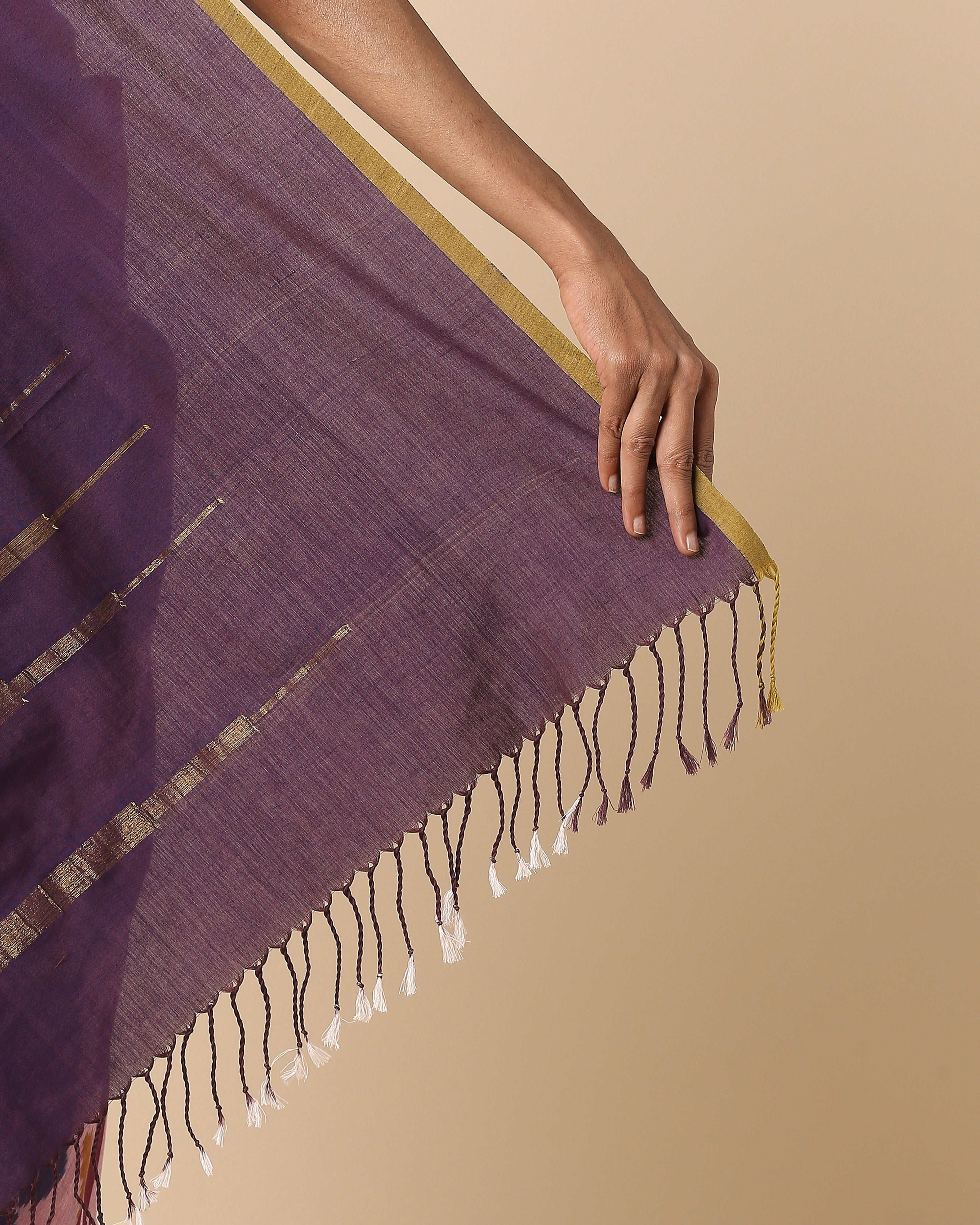 Esta Pochampally Warp Ikat Cotton Saree