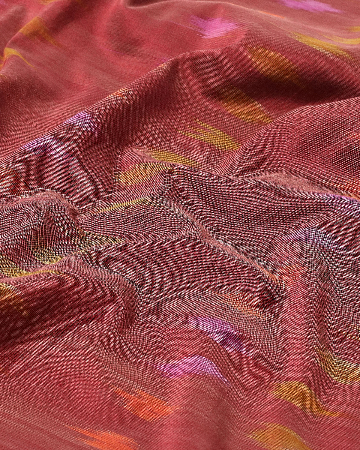 Gamish Pochampally Warp Ikat Cotton Saree