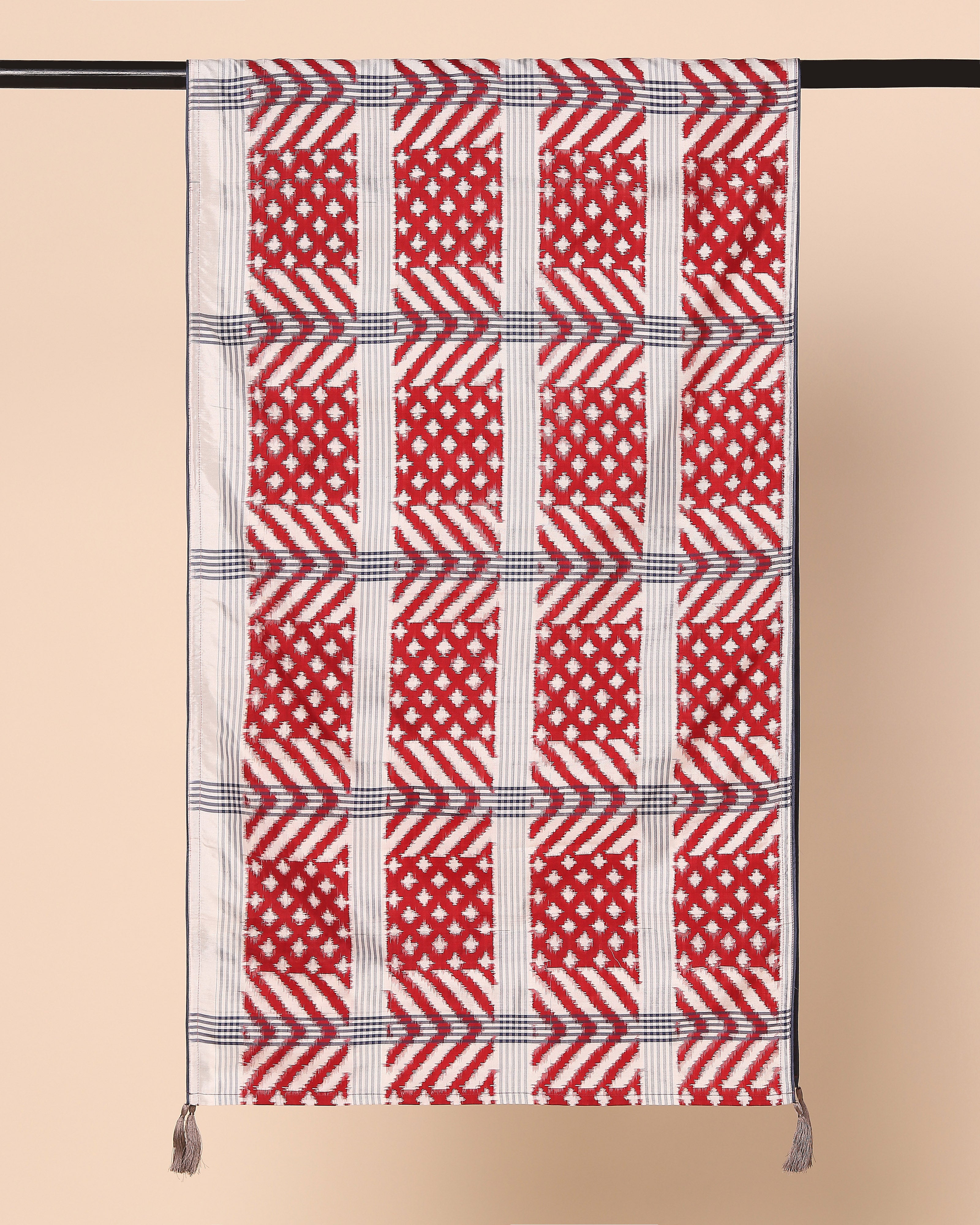 Ghalib Pochampally Double Ikat Silk Stole