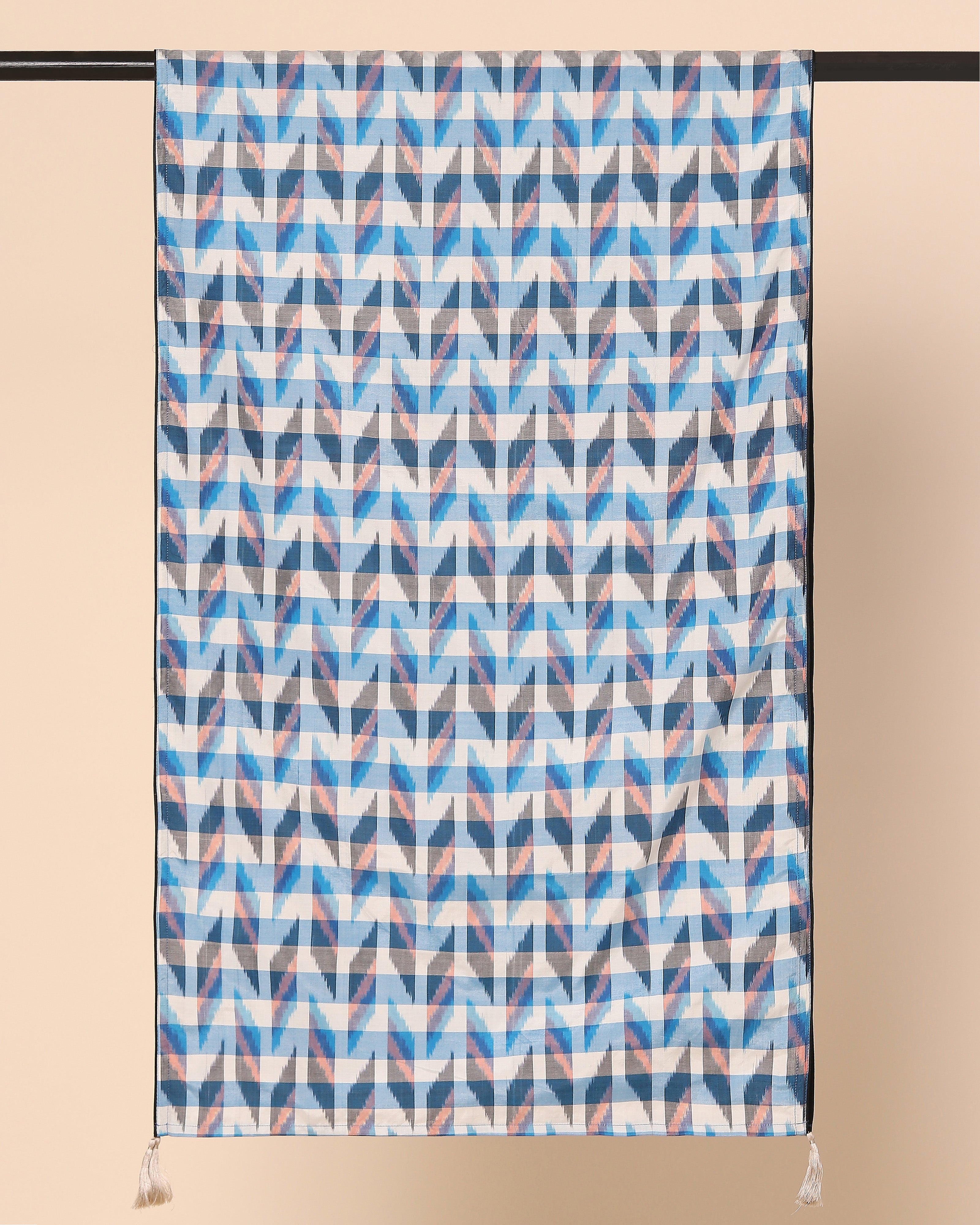 Haroon Pochampally Warp Ikat Silk Cotton Stole