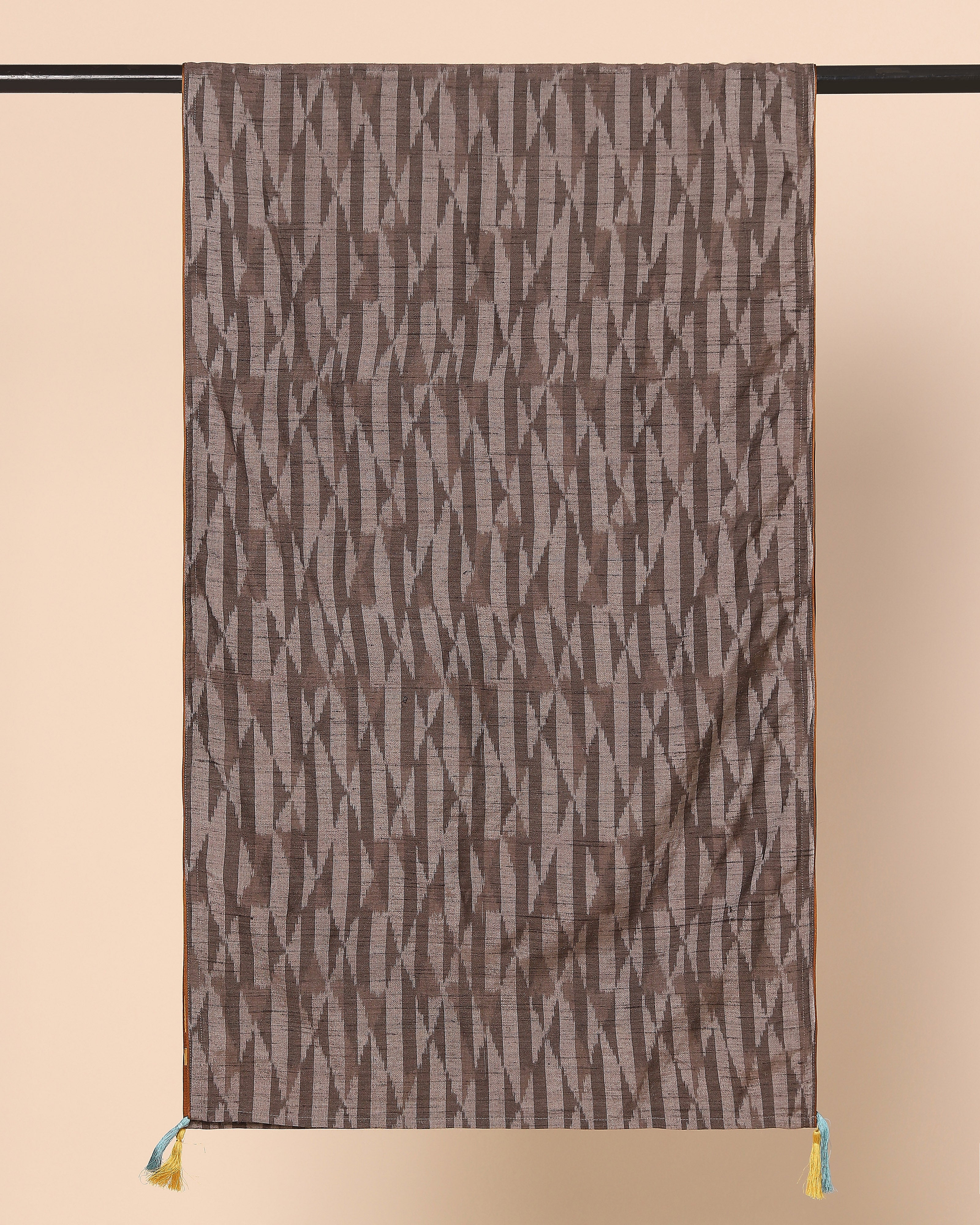 Eshal Pochampally Warp Ikat Silk Stole