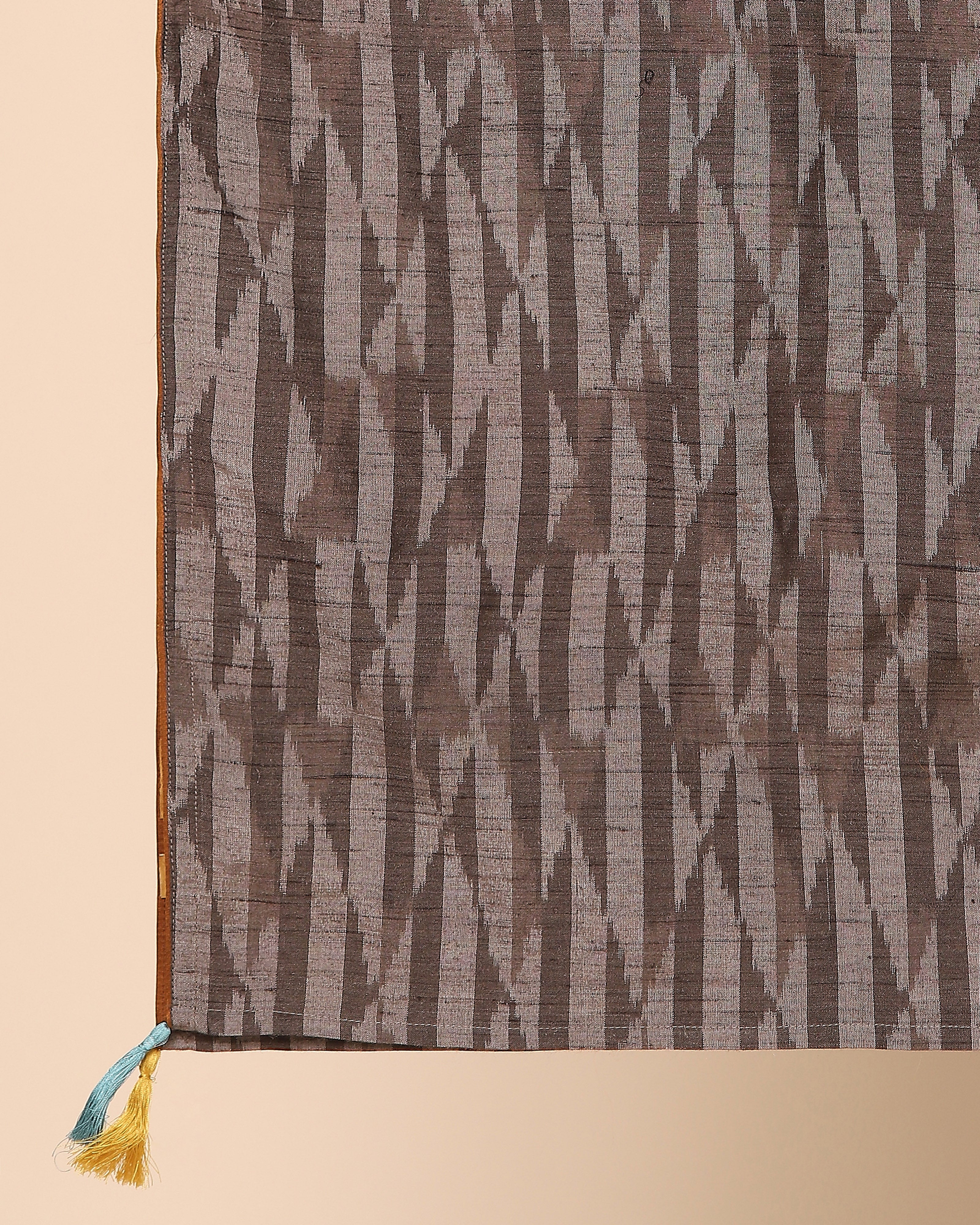 Eshal Pochampally Warp Ikat Silk Stole