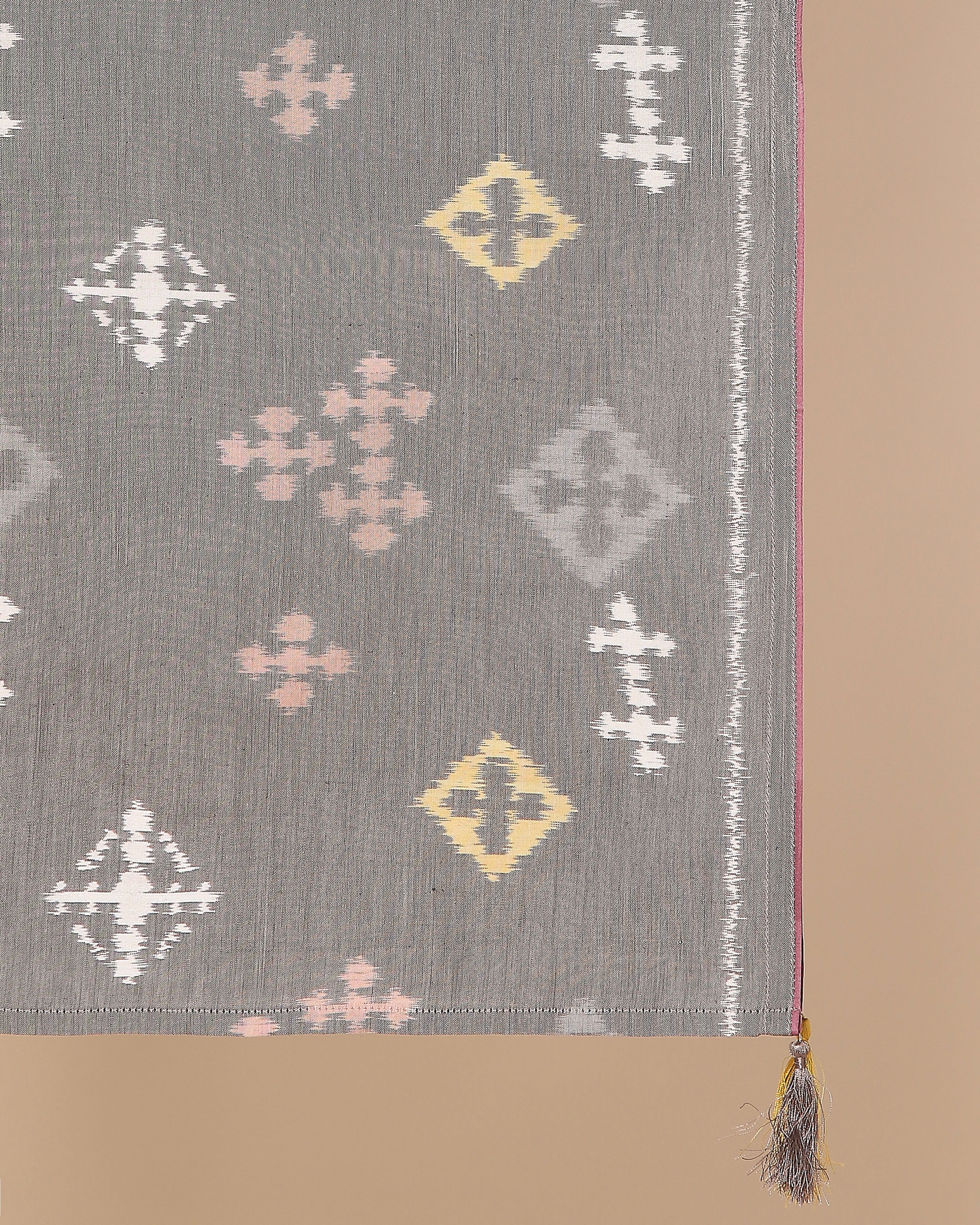Mahira Pochampally Weft Ikat Cotton Silk Stole