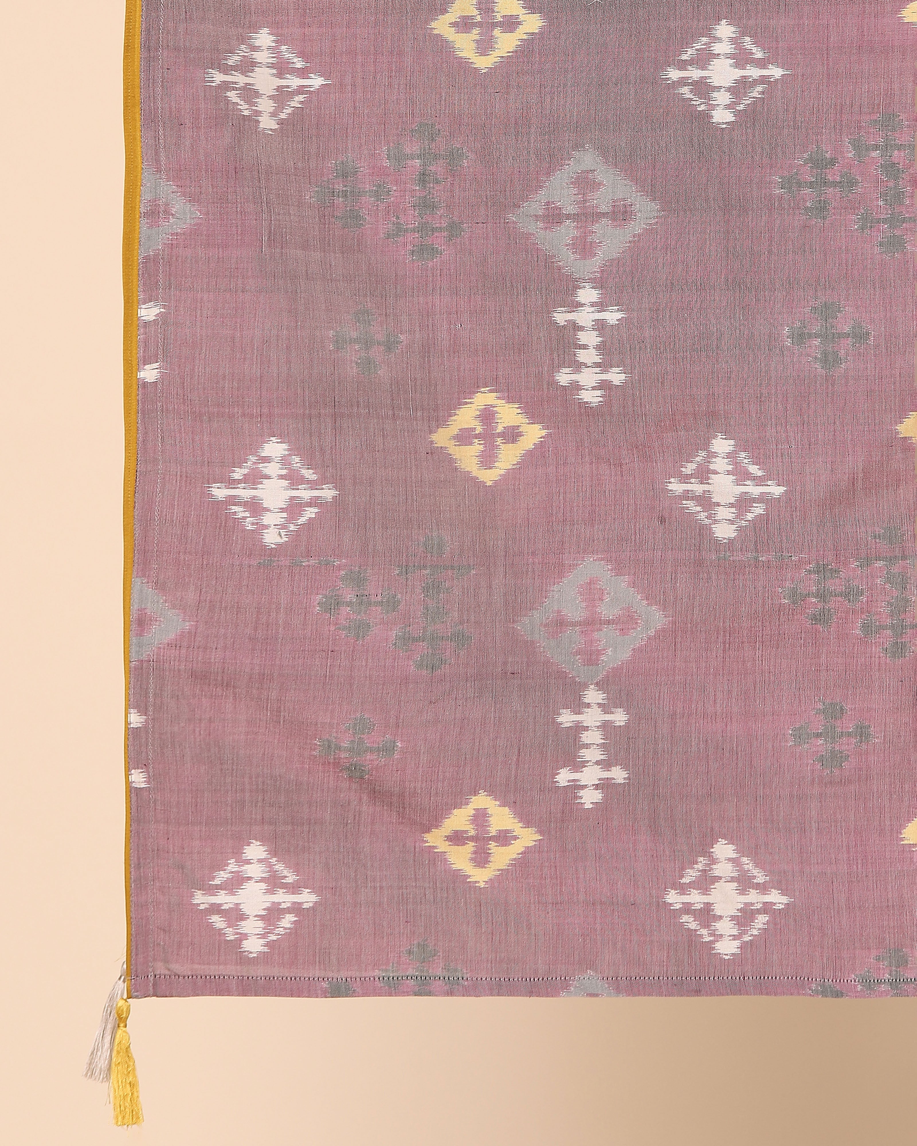 Malika Pochampally Weft Ikat Cotton Silk Stole