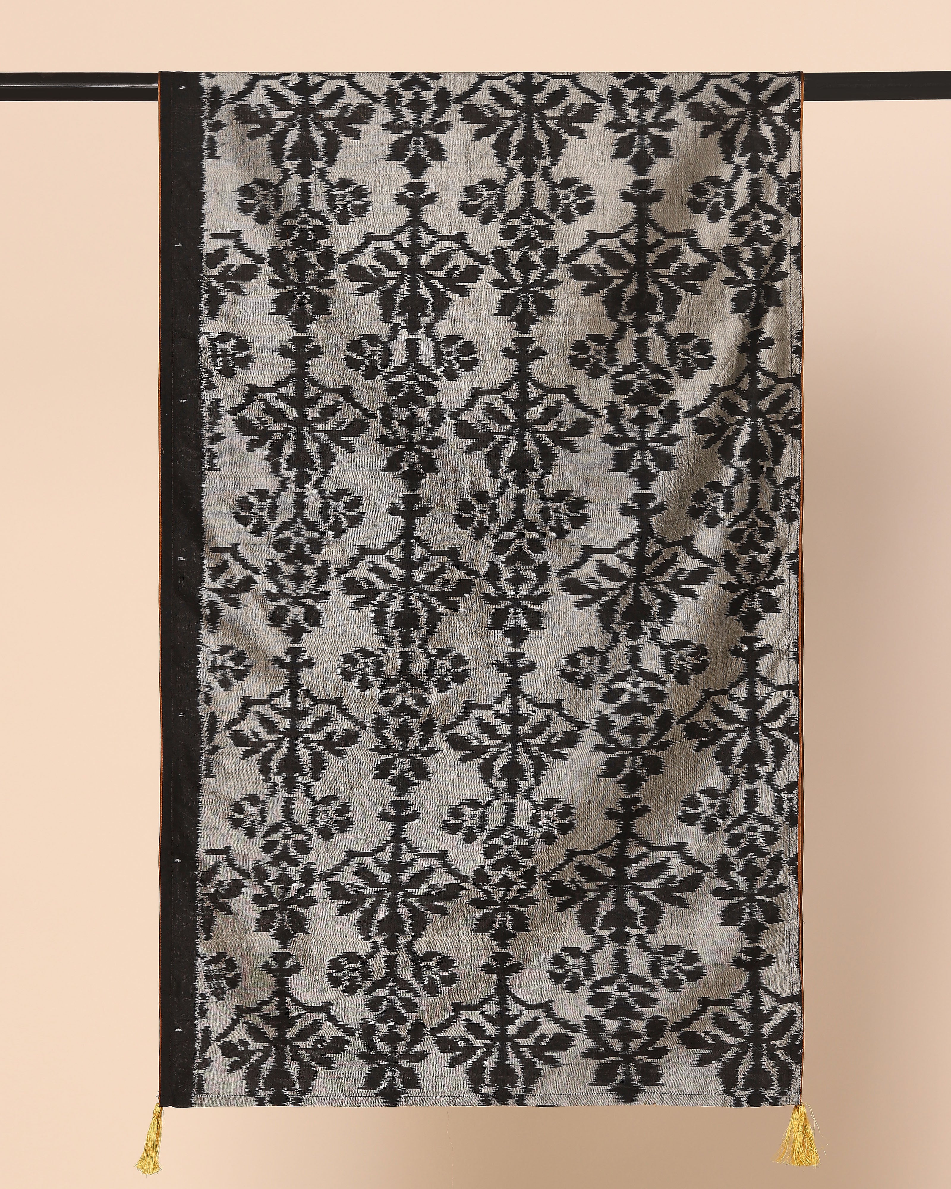 Nargis Pochampally Weft Ikat Cotton Silk Stole