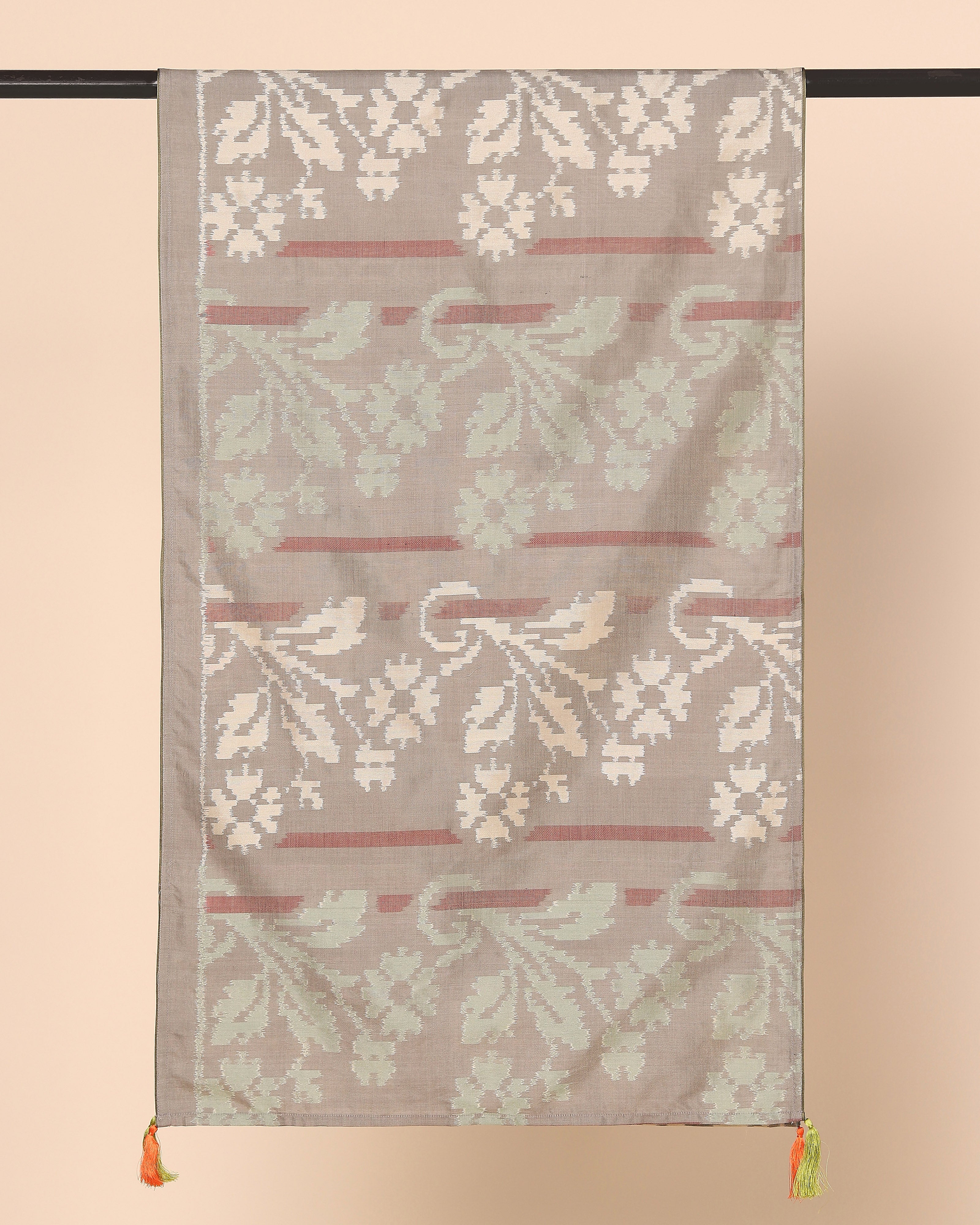 Sadia Pochampally Weft Ikat Cotton Silk Stole