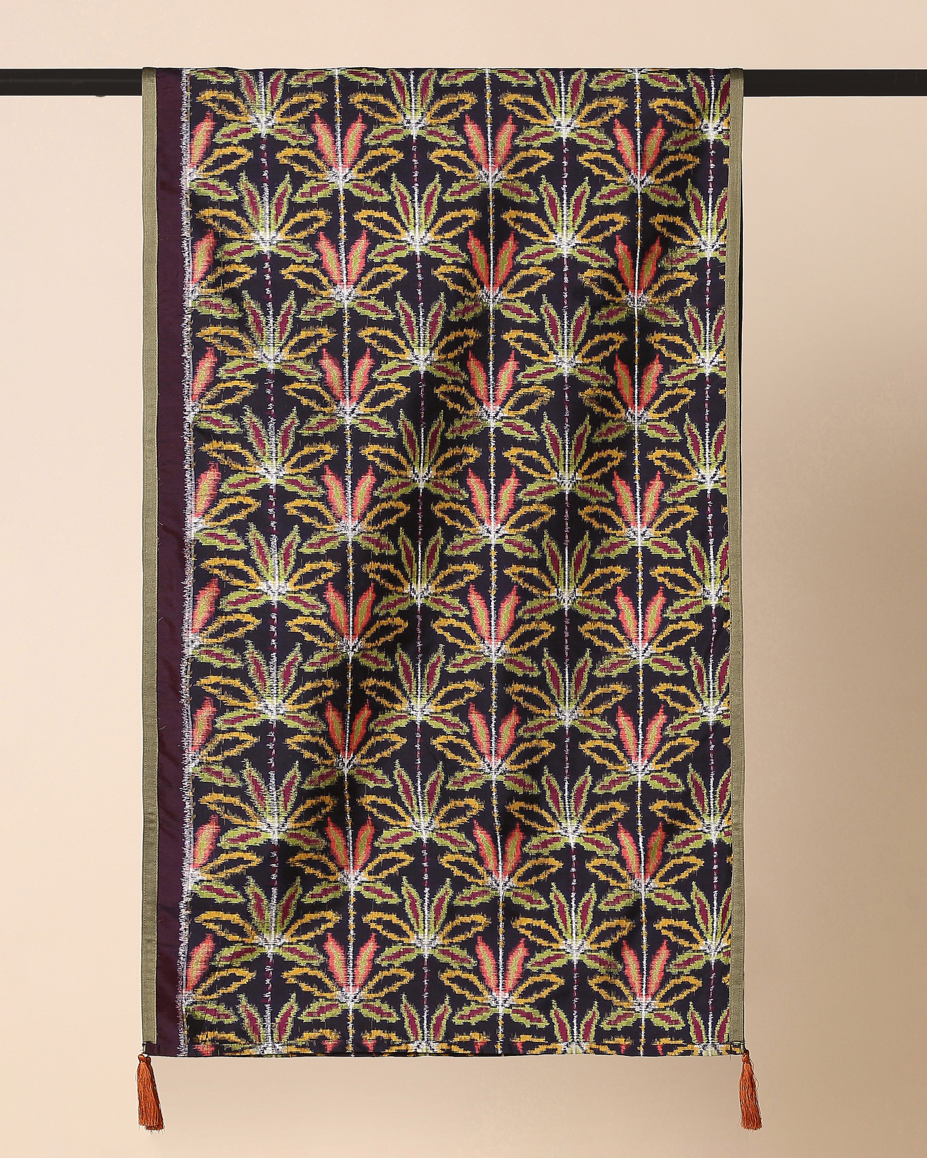Noyna Pochampally Double Ikat Silk Stole