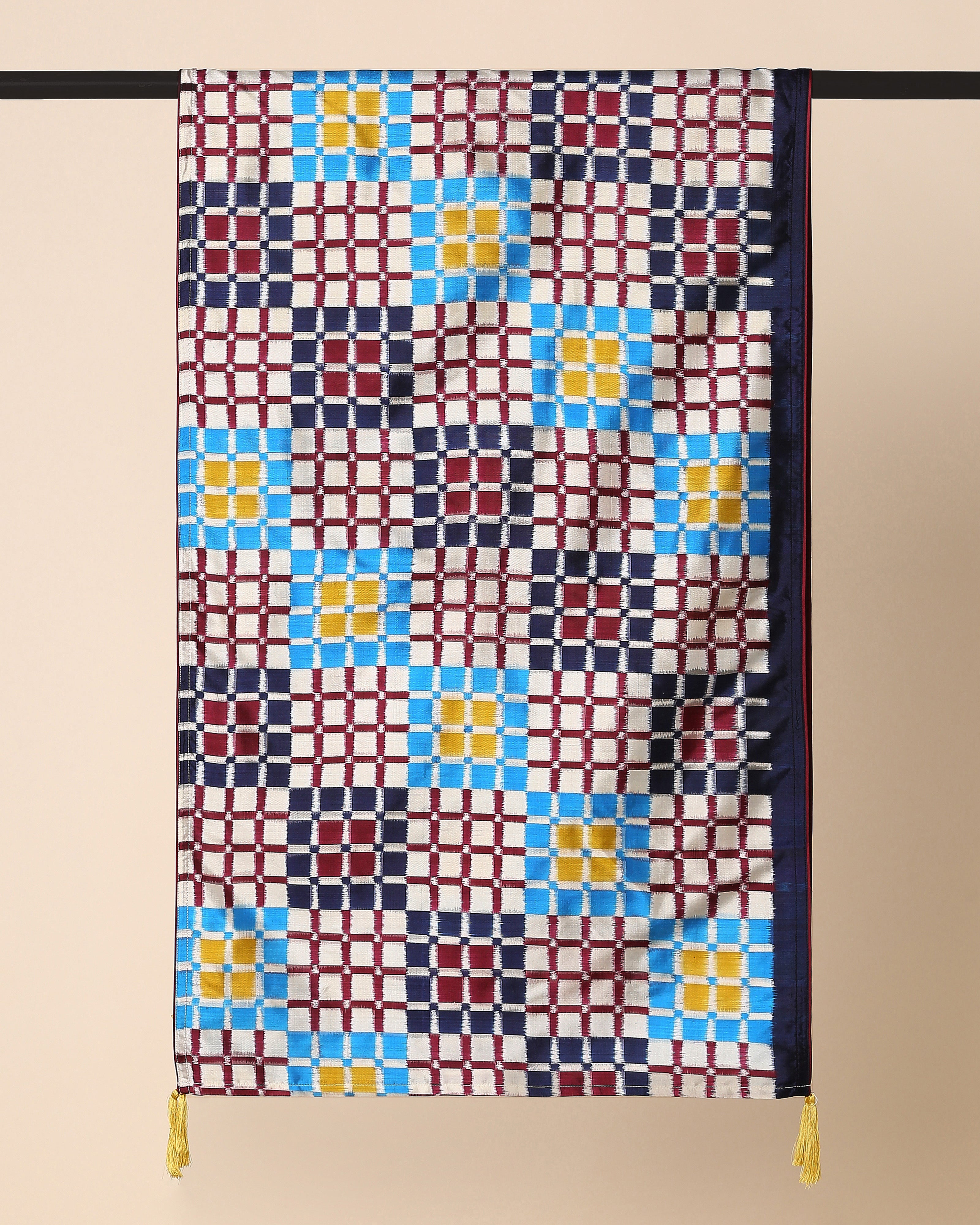 Meenal Pochampally Double Ikat Silk Stole