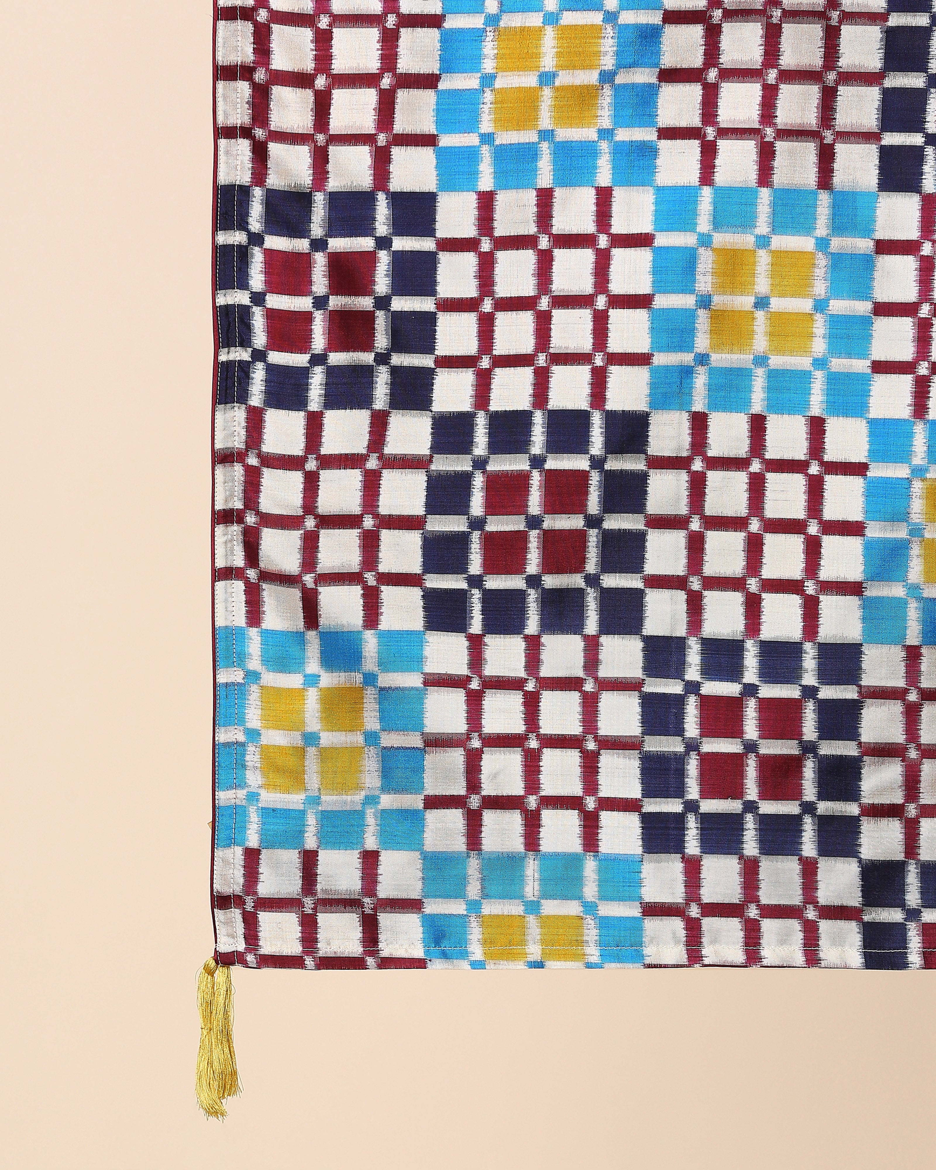 Meenal Pochampally Double Ikat Silk Stole