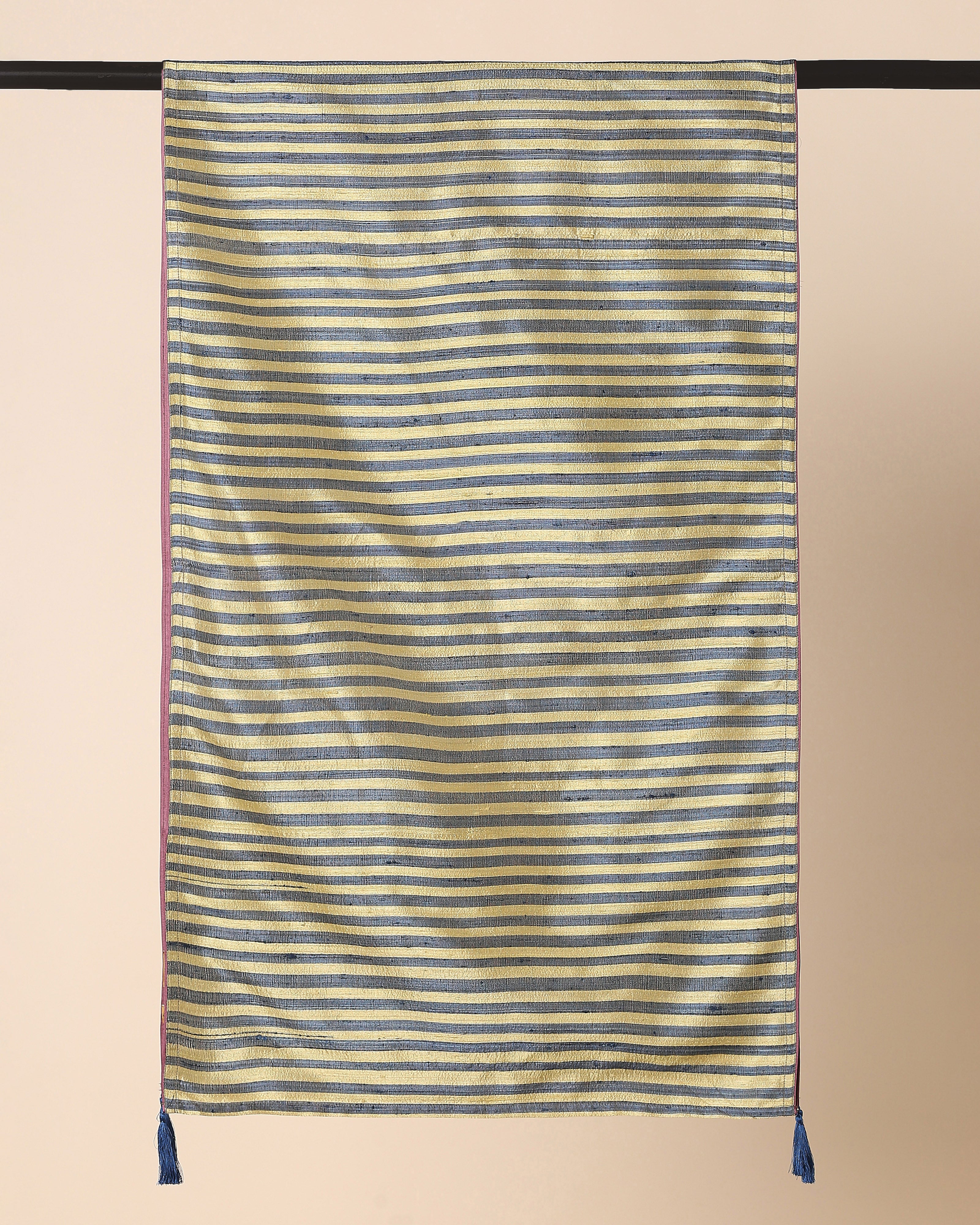 Misili Banarasi Bars Silk Stole