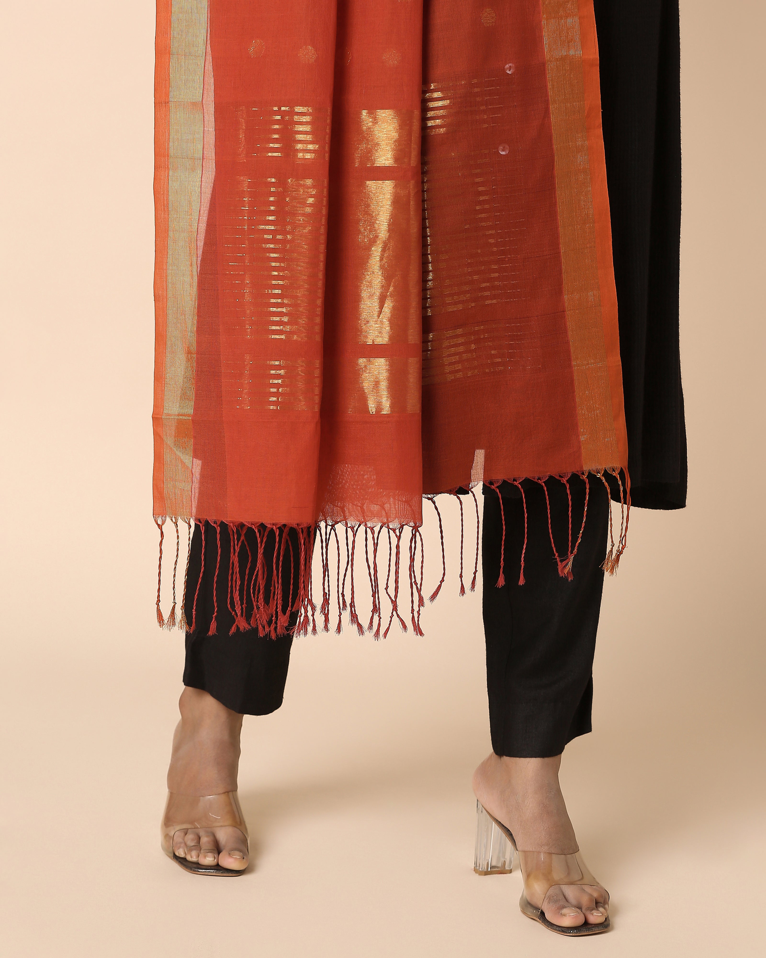 Sierra Uppada Jamdani Cotton Dupatta