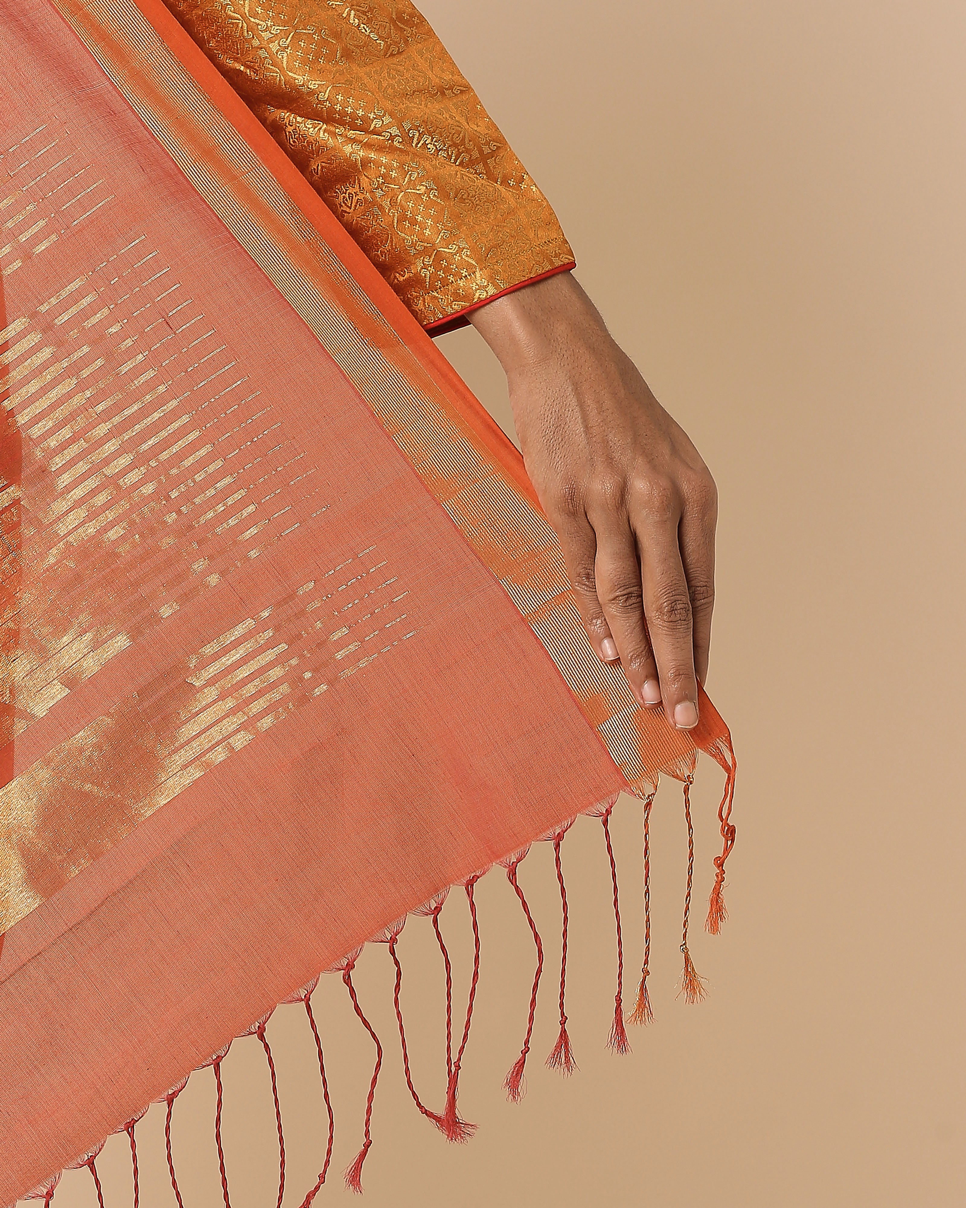 Sierra Uppada Jamdani Cotton Saree