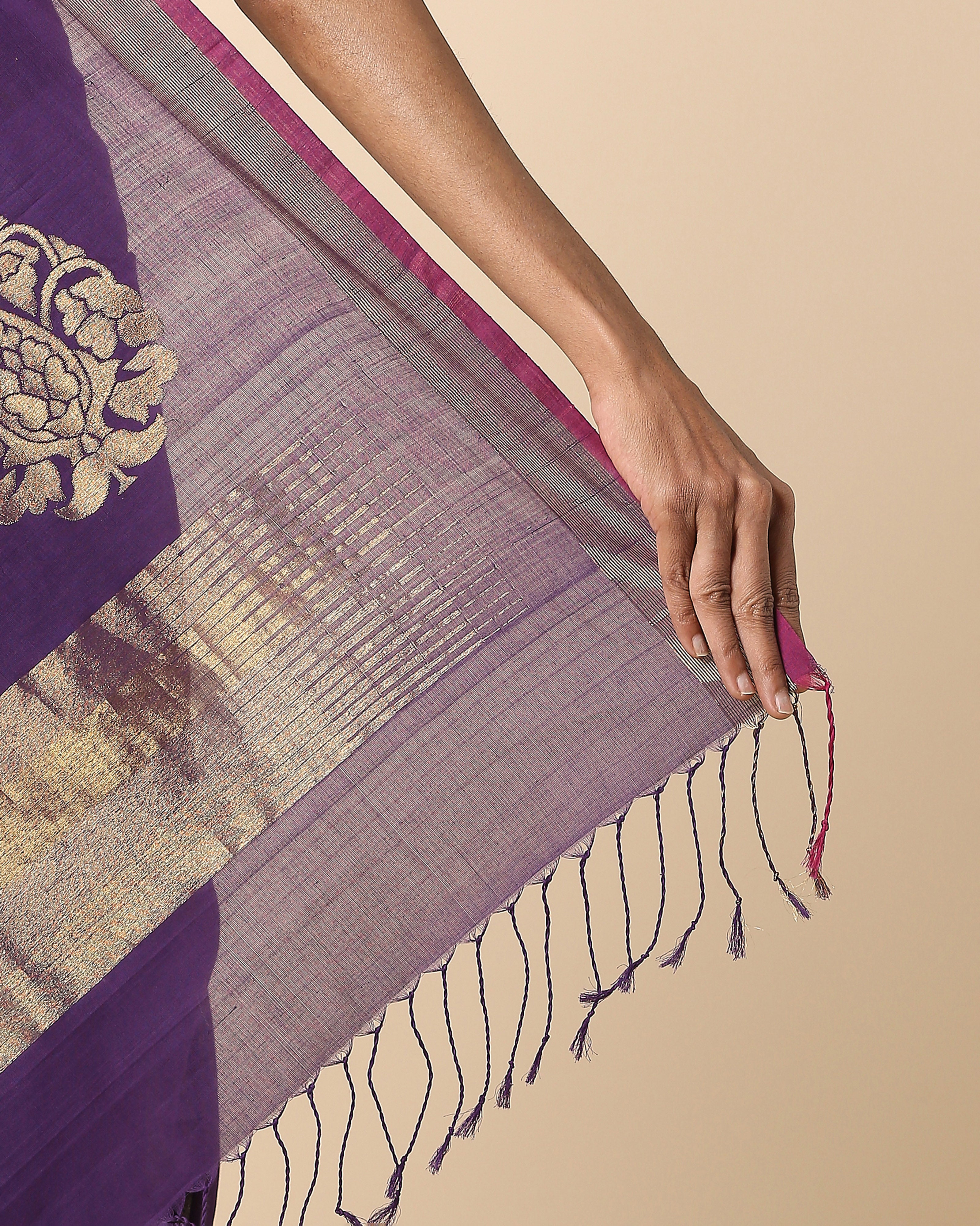 Raman Uppada Jamdani Cotton Saree