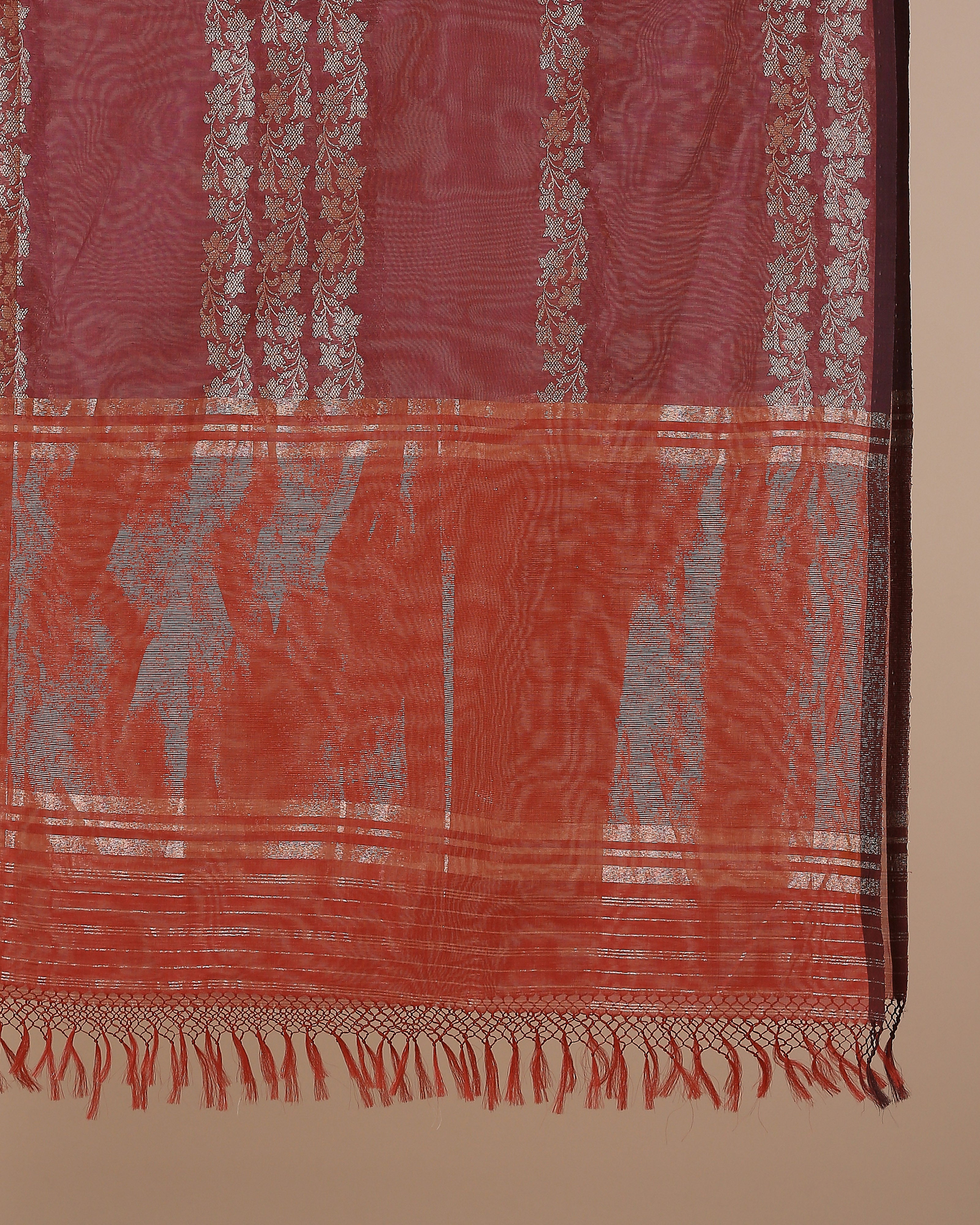 Oomna Banarasi Kadwa Silk Cotton Dupatta