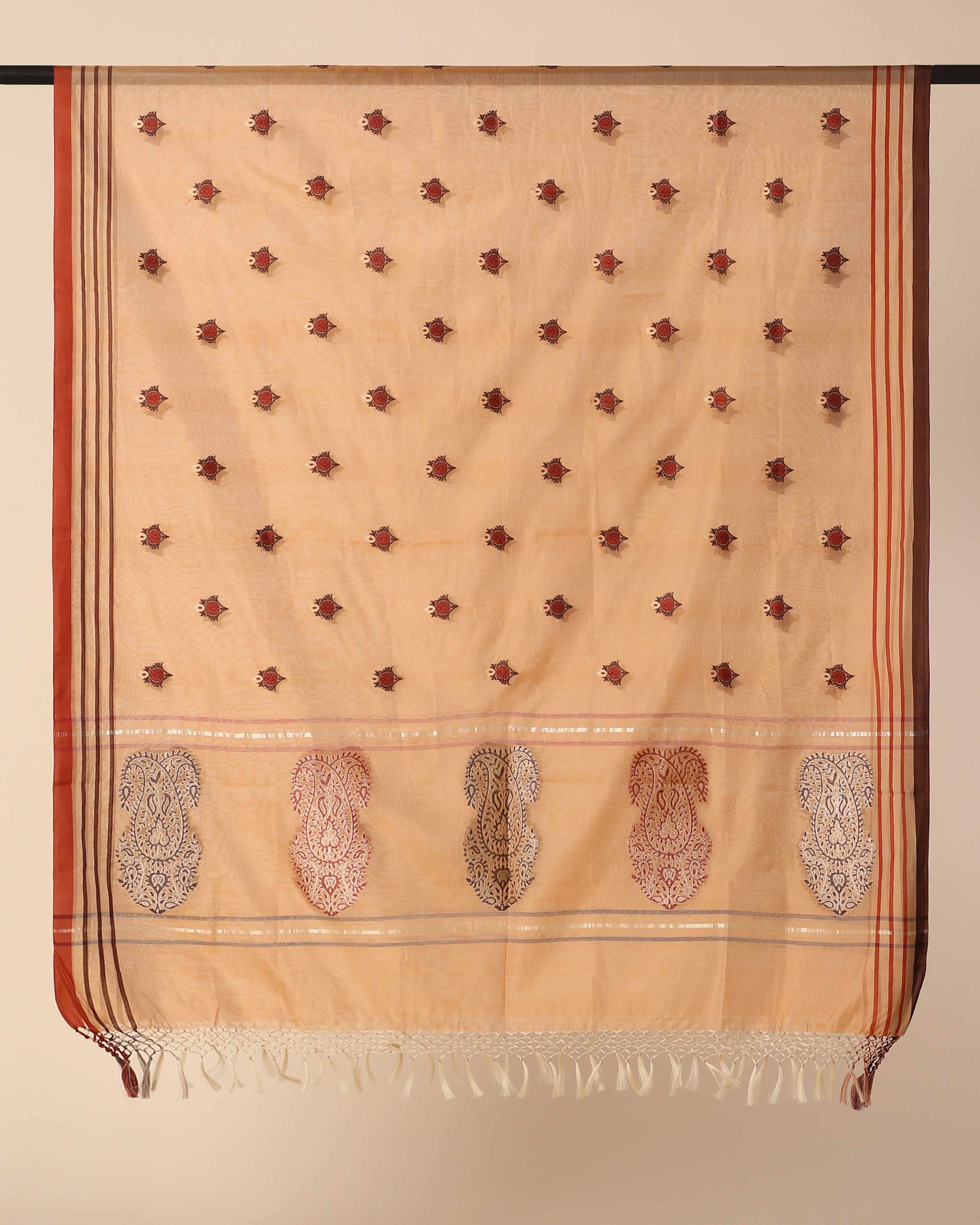 Reini Banarasi Kadwa Silk Dupatta