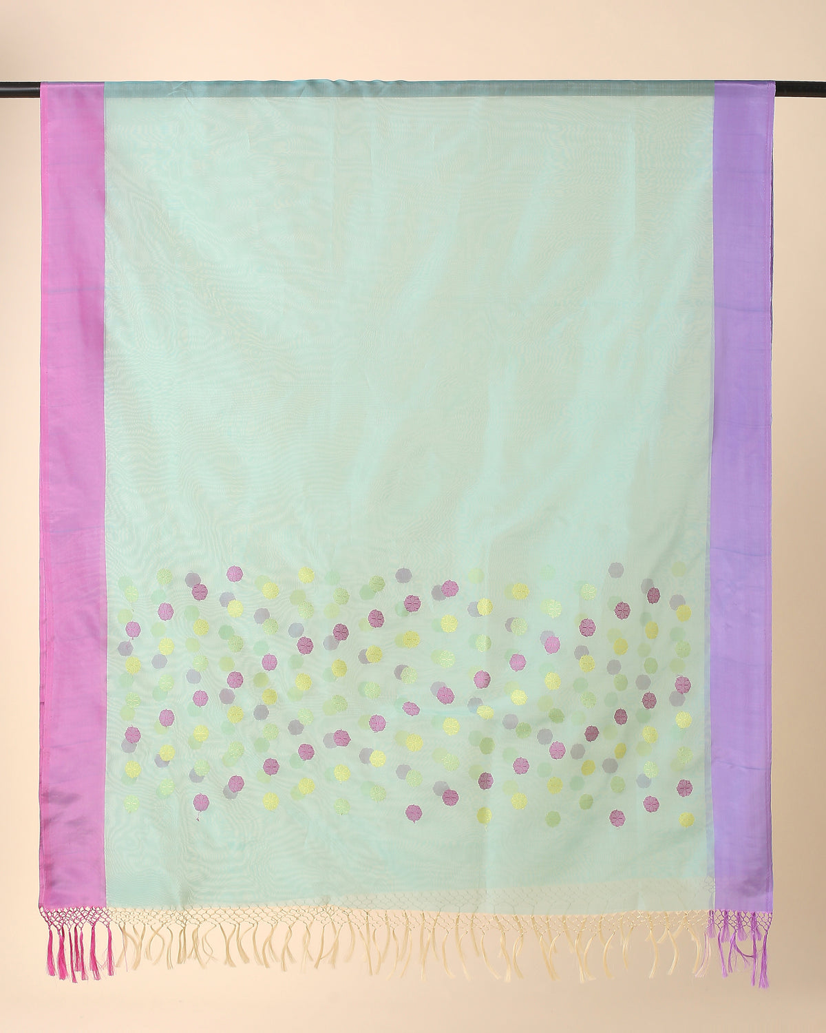 Rosemary Banarasi Kadwa Silk Dupatta