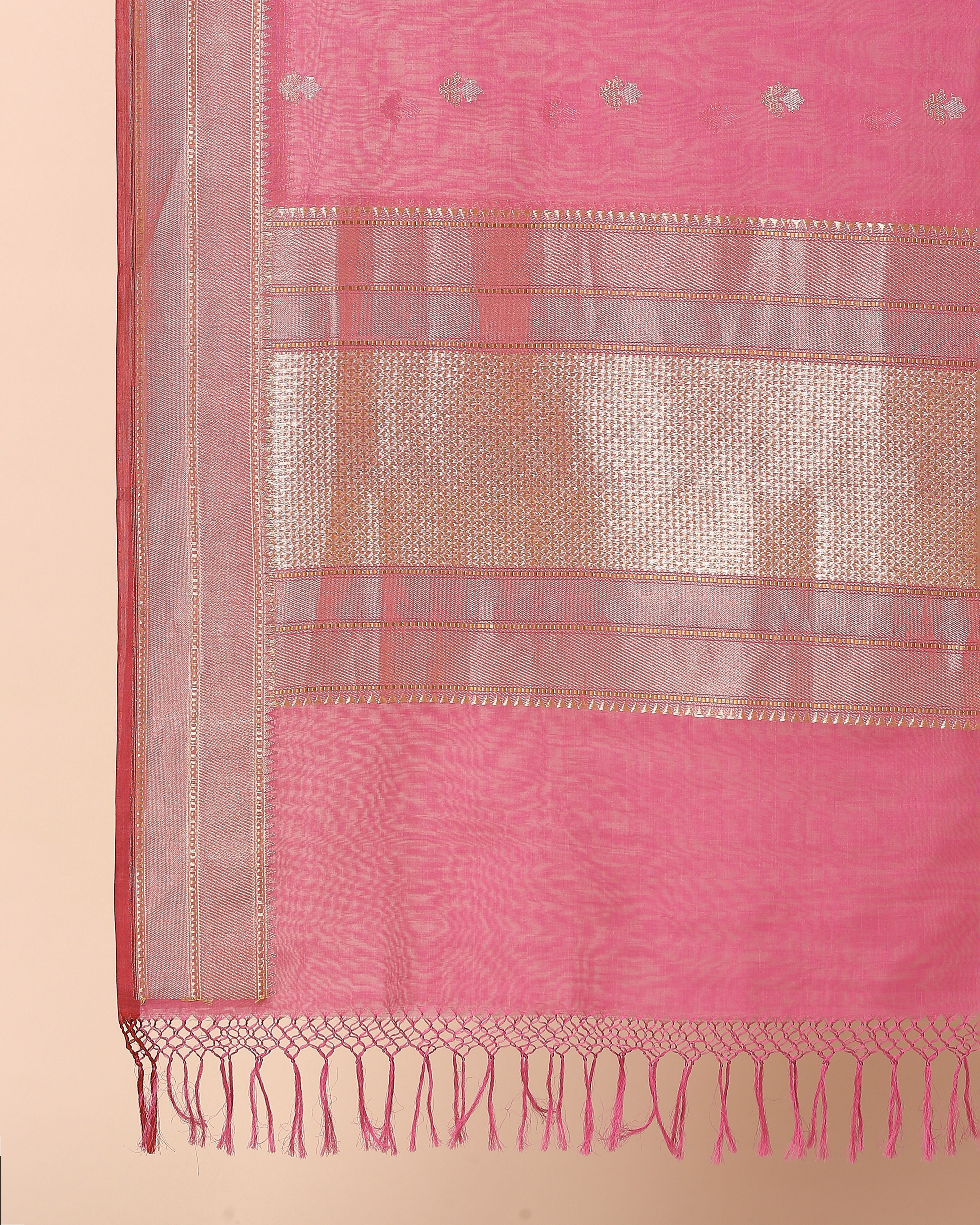 Parnika Banarasi Kadwa Cotton Dupatta