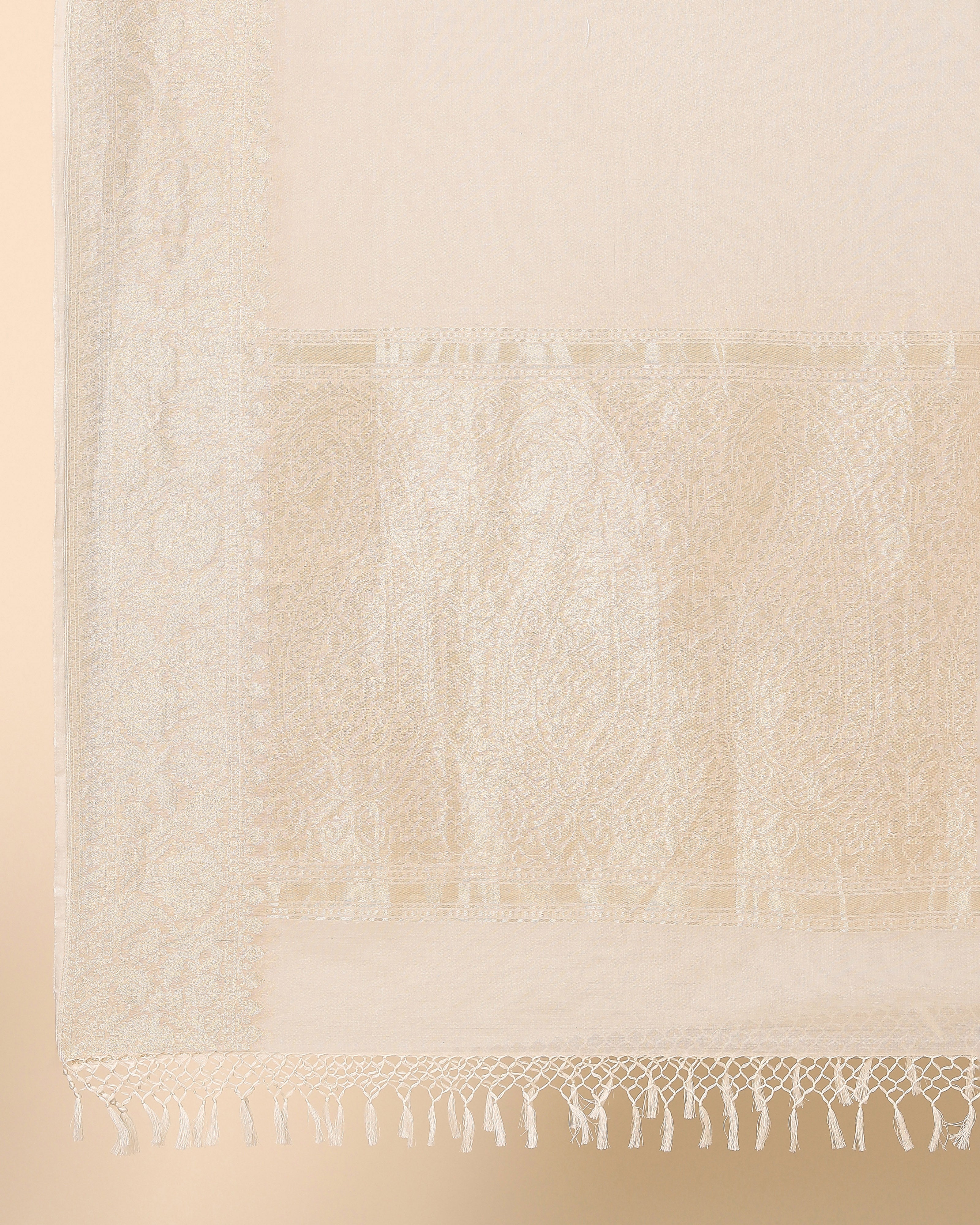 Rosa Banarasi Kadwa Cotton Dupatta