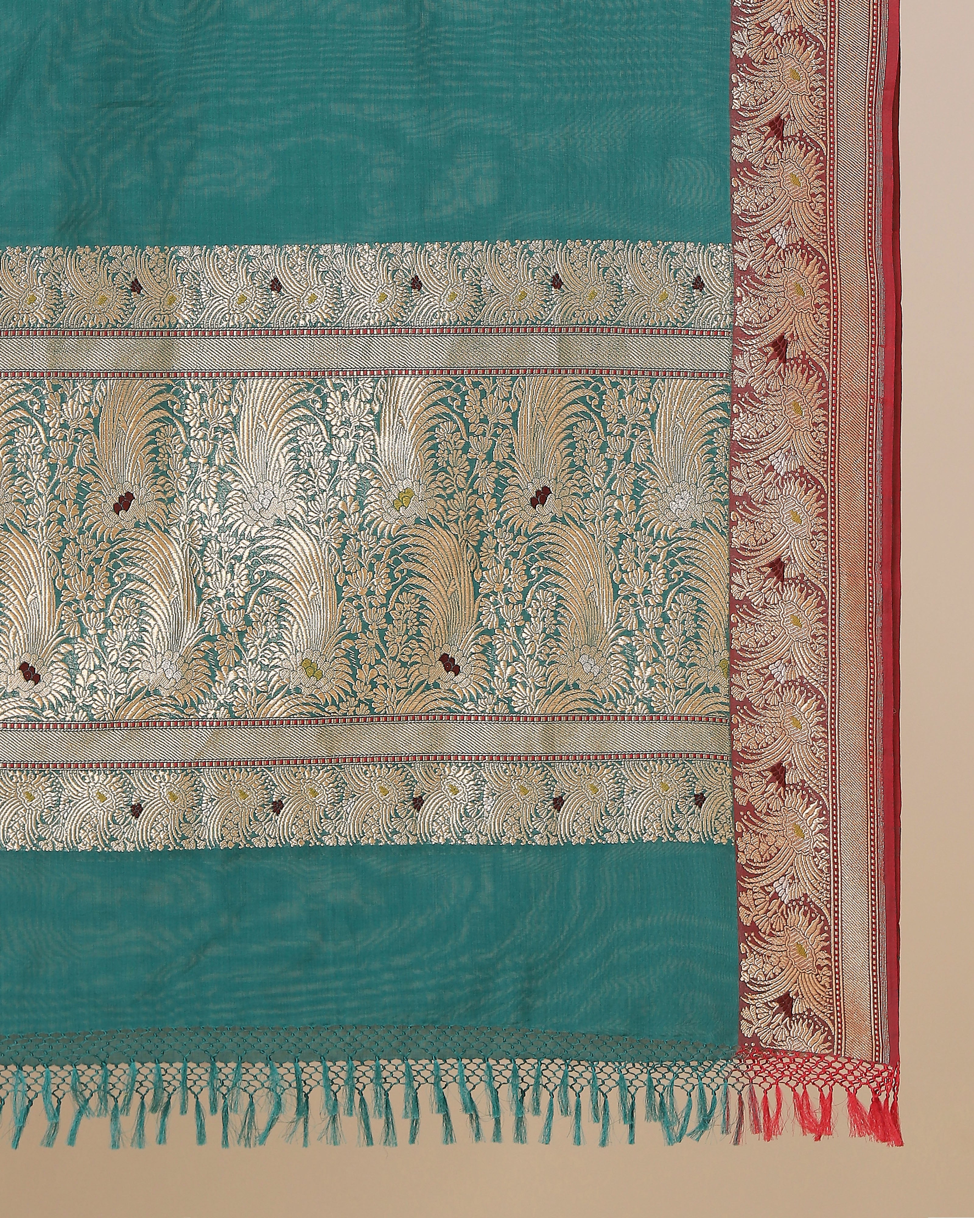 Mandara Banarasi Kadwa Cotton Dupatta