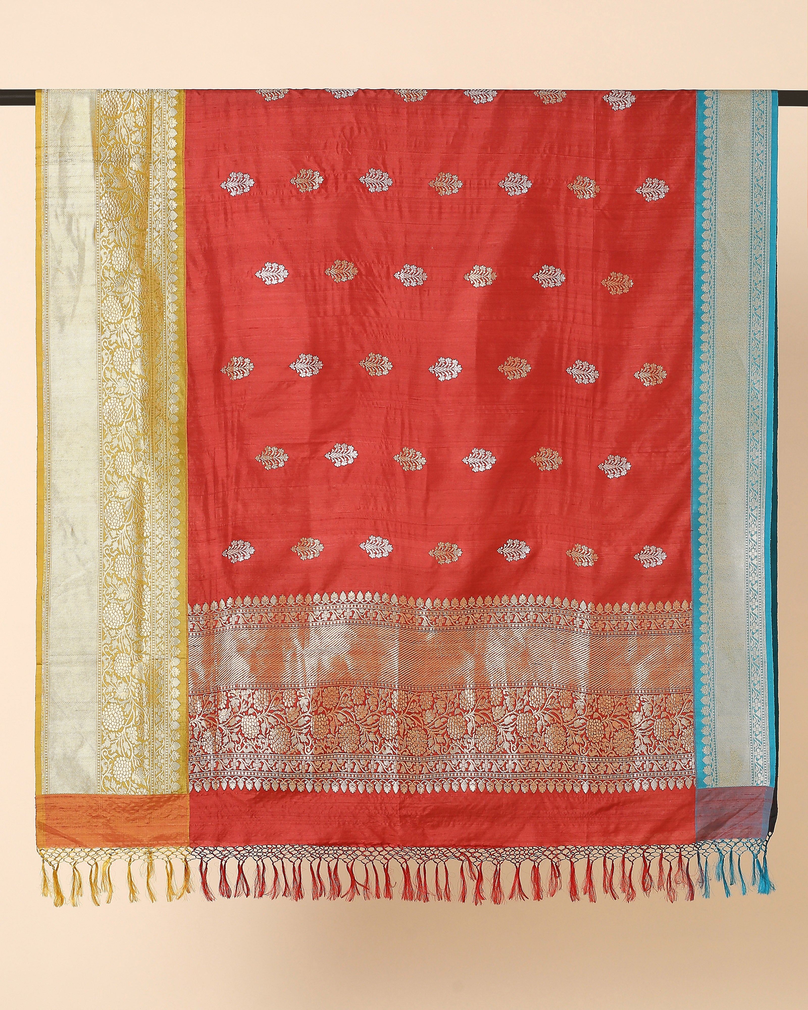Sarva Banarasi Kadwa Silk Dupatta