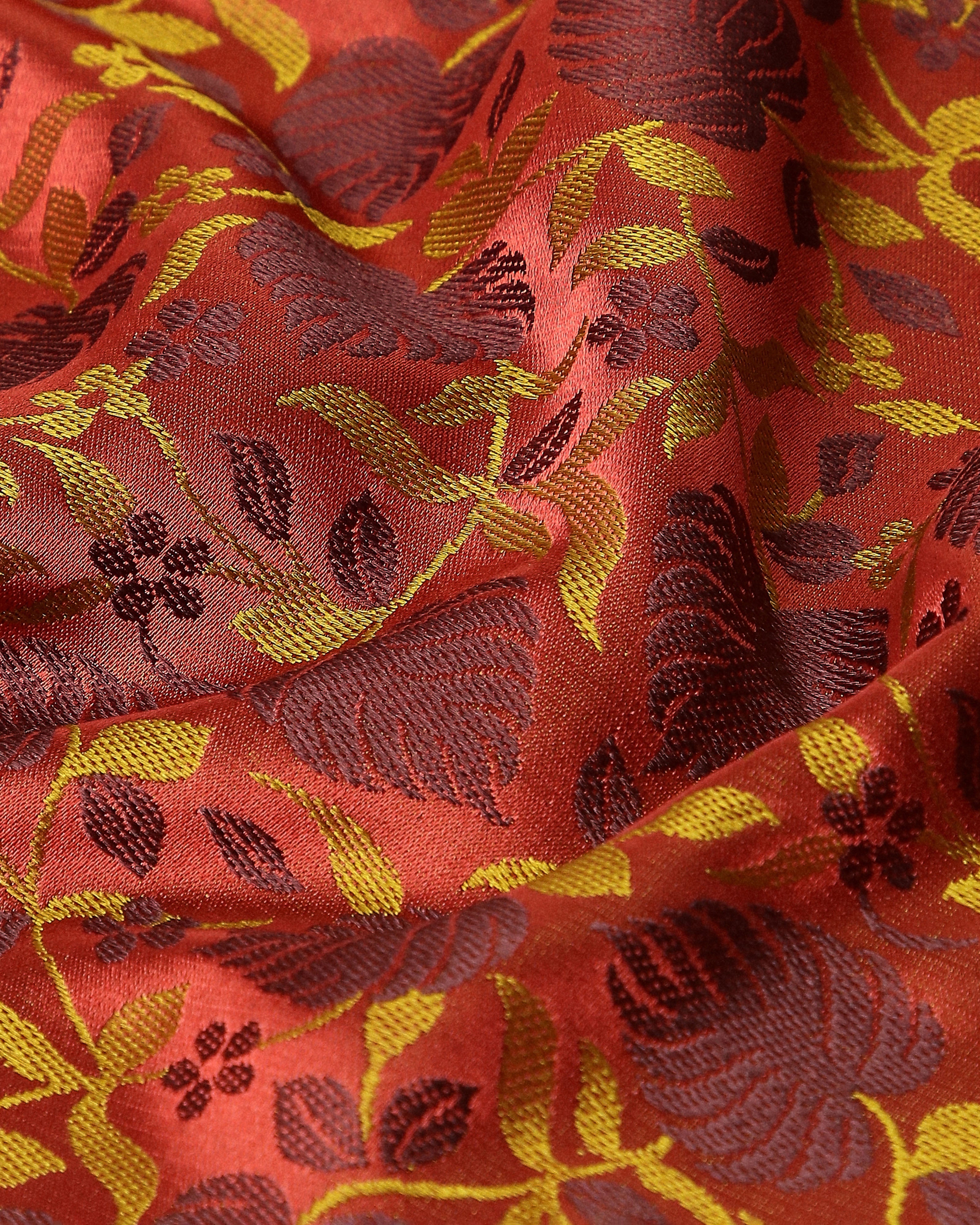 Martha Banarasi Tanchoi Silk Saree