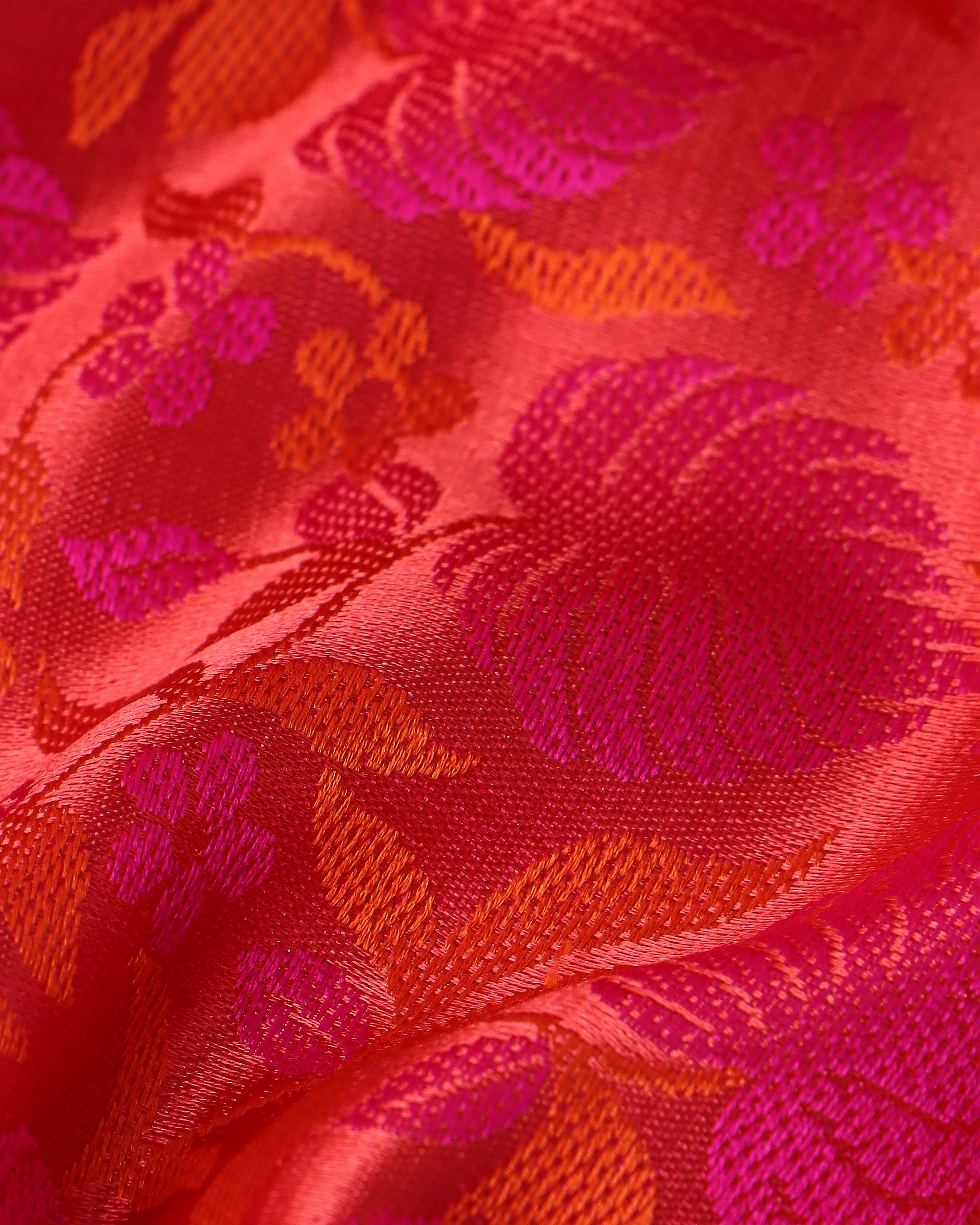 Martha Banarasi Tanchoi Silk Saree