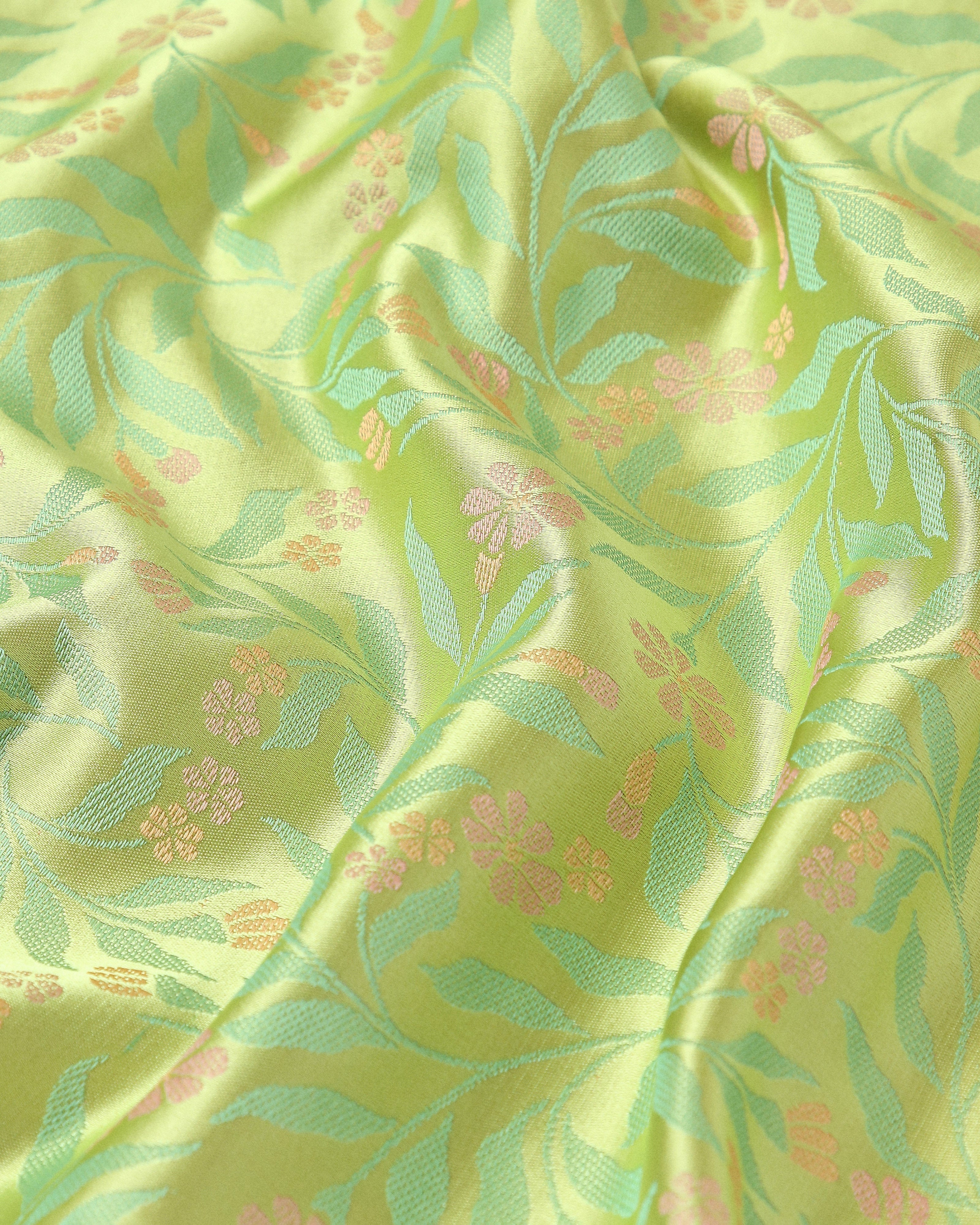 Aroh Banarasi Tanchoi Silk Saree