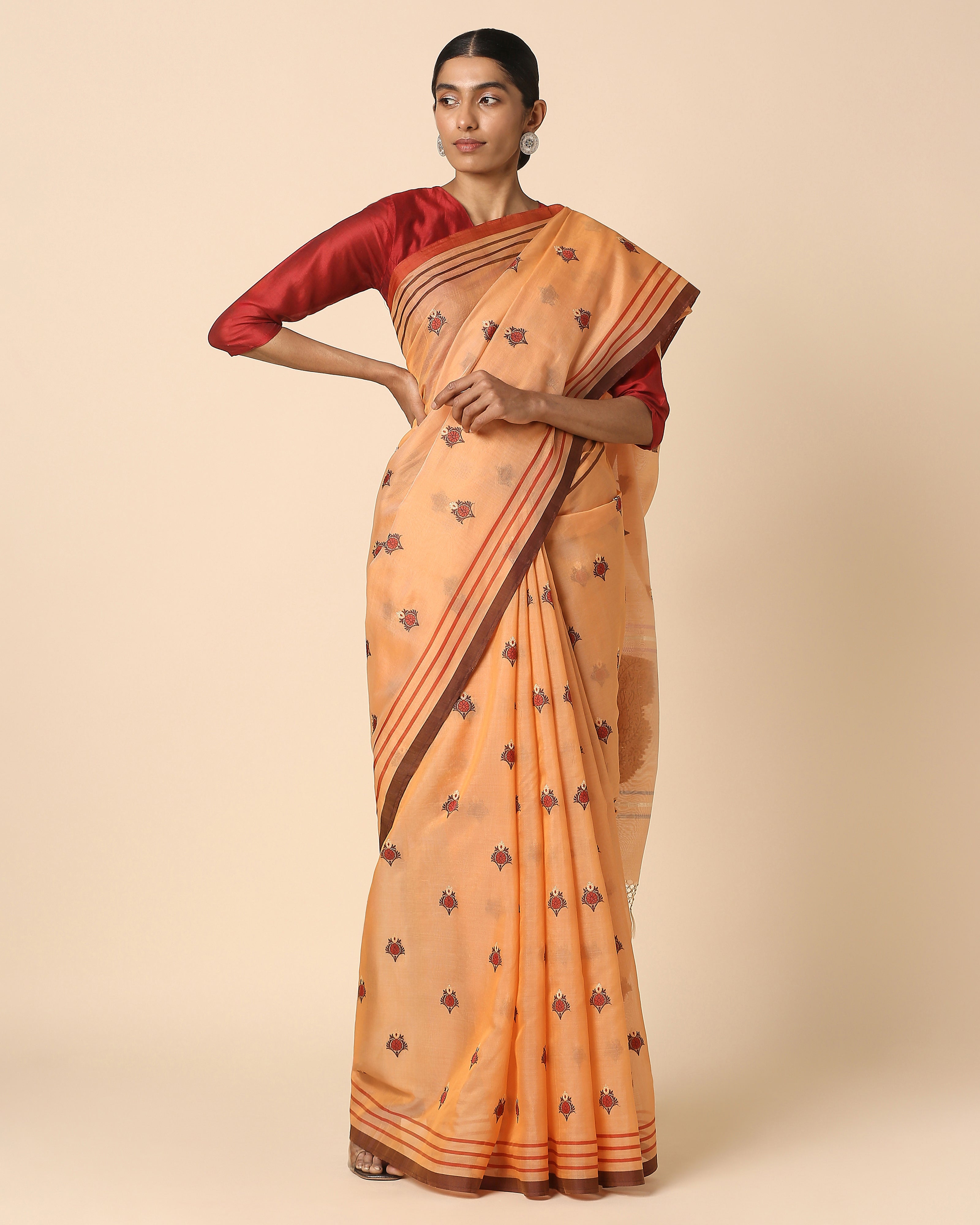 Reini Banarasi Kadwa Silk Saree