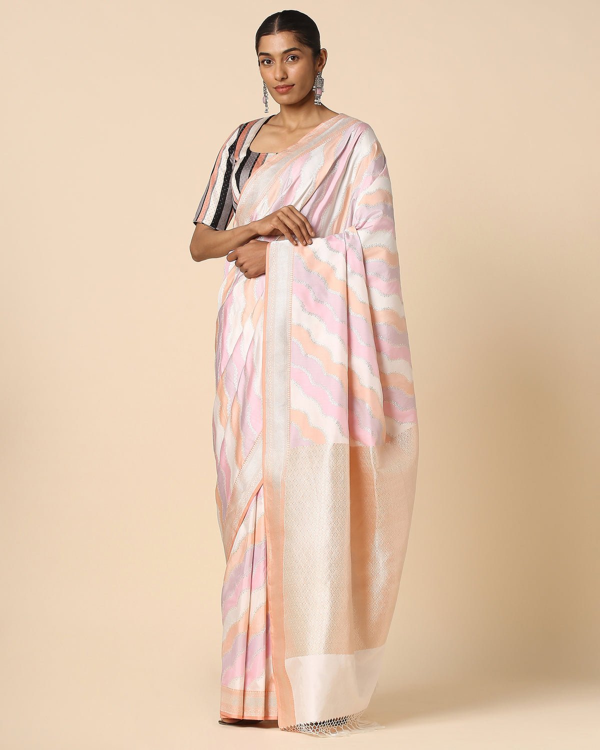 Mayusha Banarasi Rangkaat Silk Saree