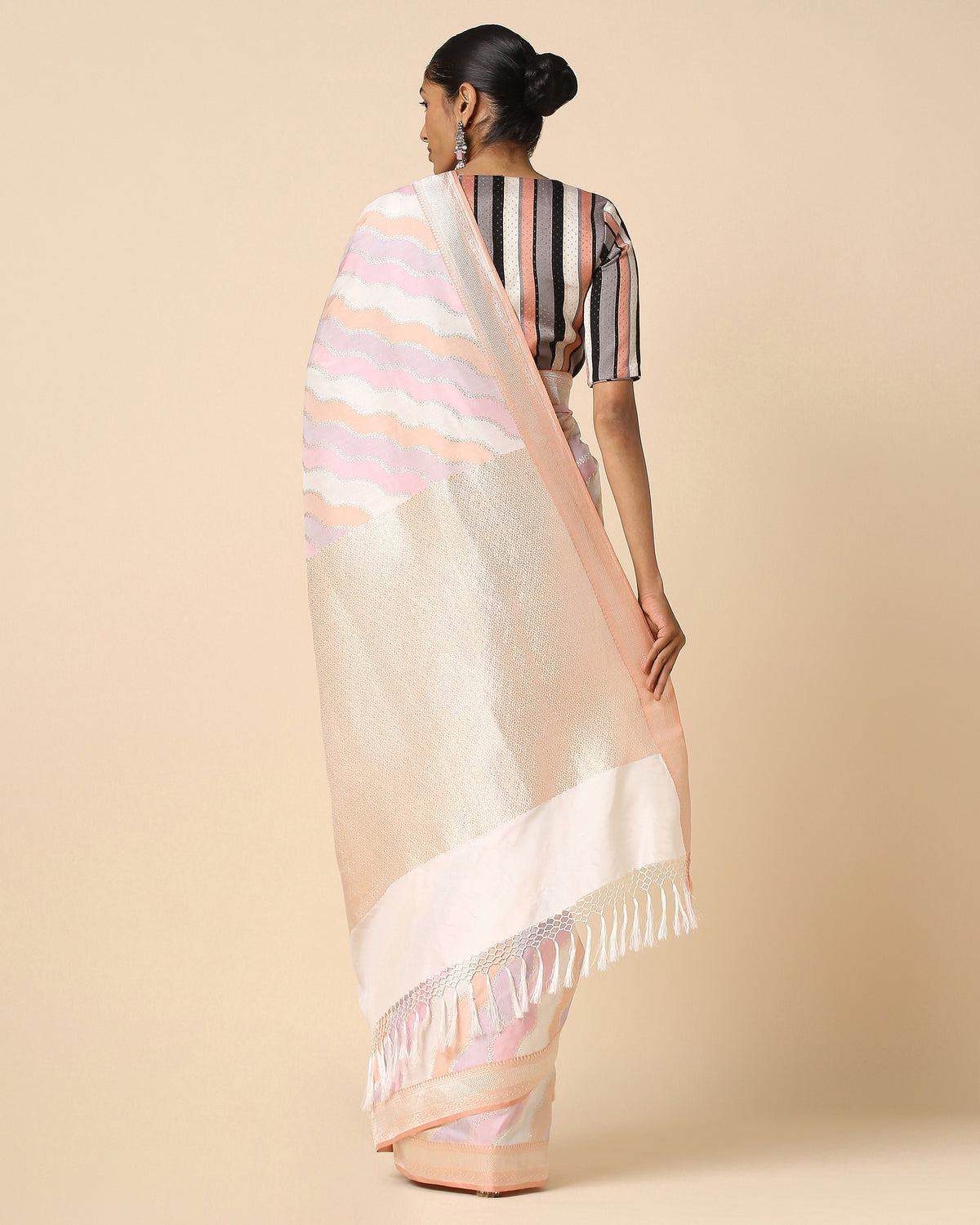 Mayusha Banarasi Rangkaat Silk Saree