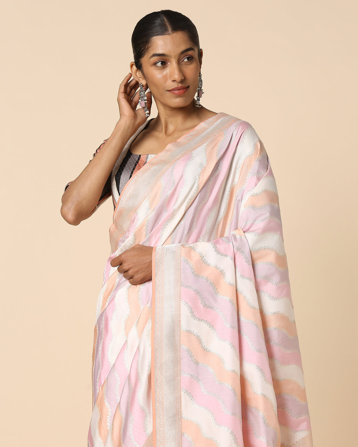 Mayusha Banarasi Rangkaat Silk Saree