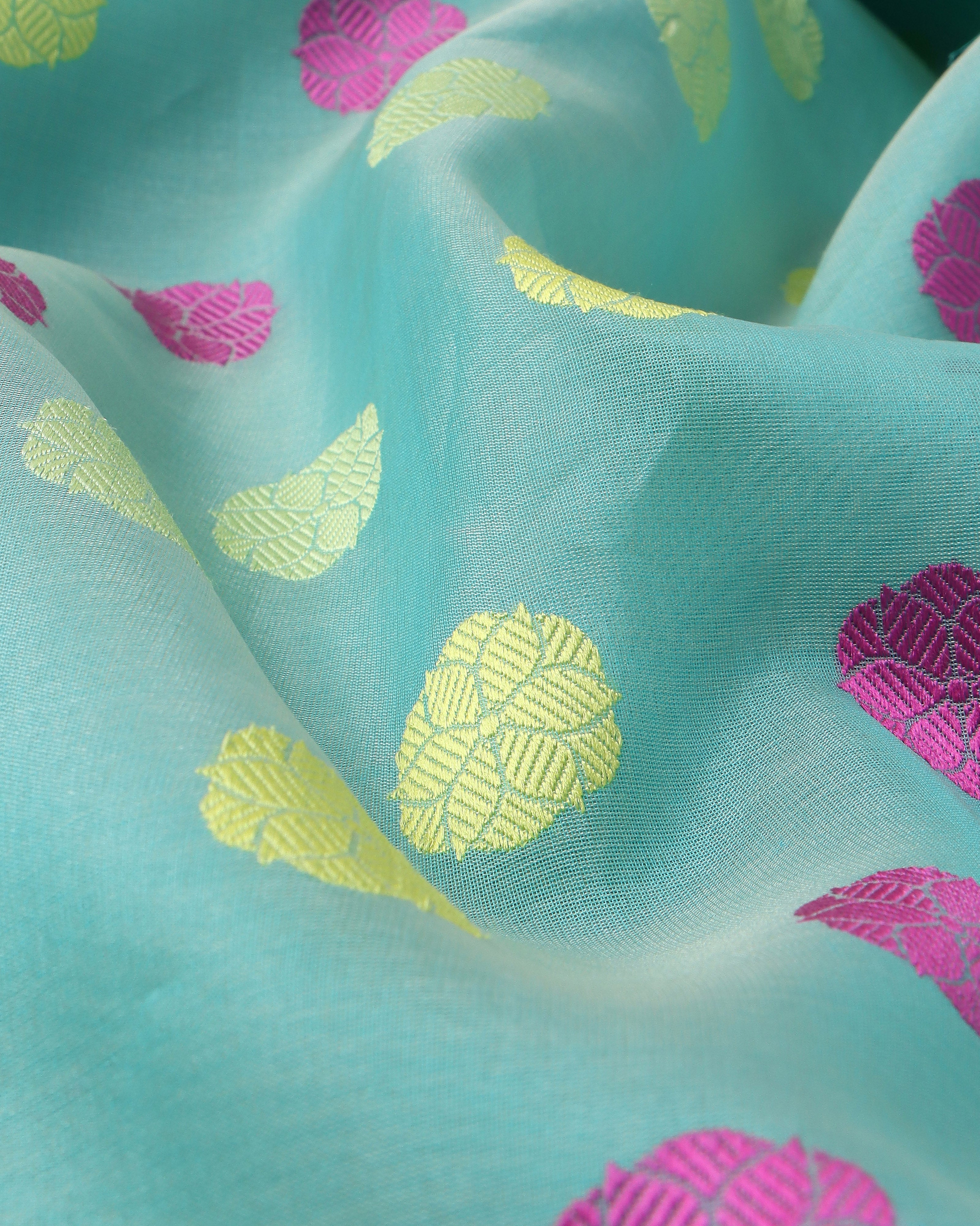 Rosemary Banarasi Kadwa Silk Saree