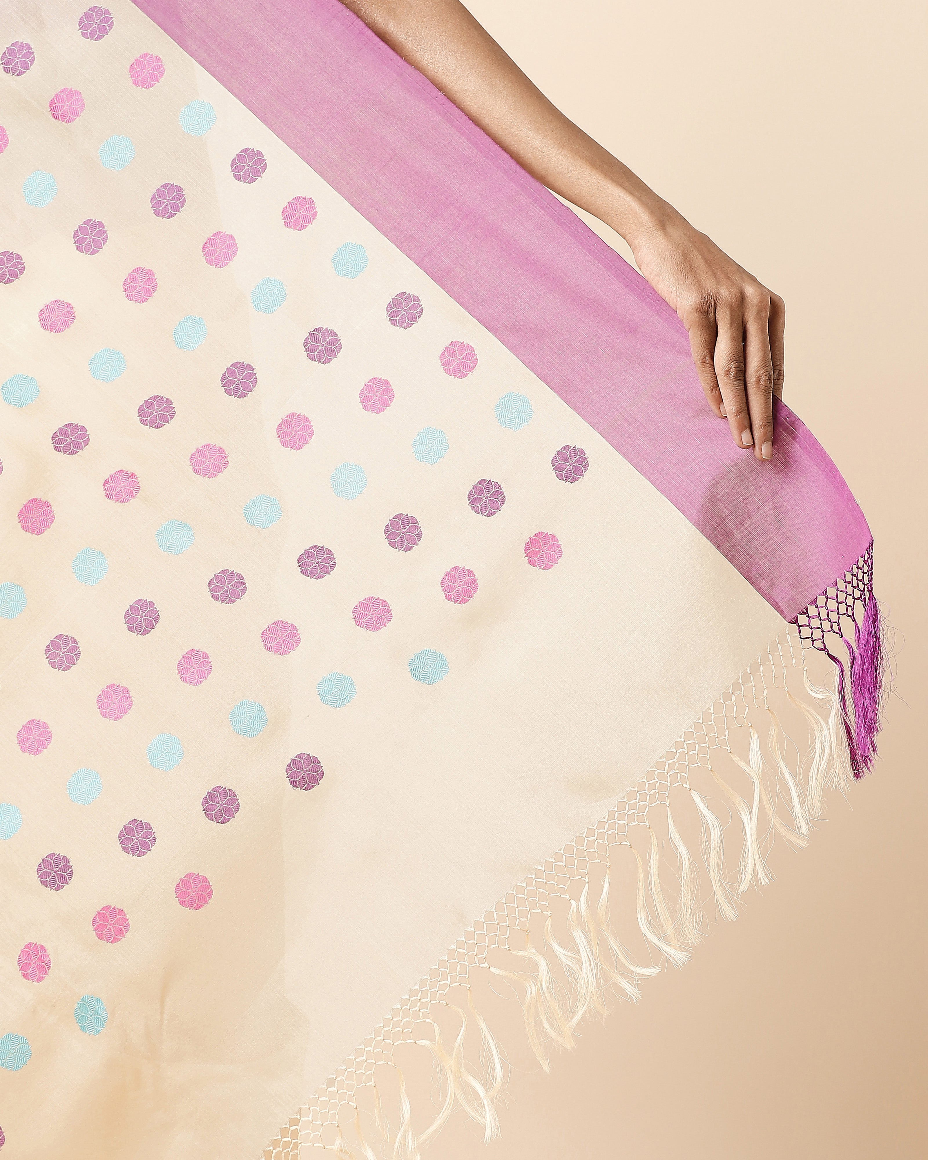 Rosemary Banarasi Kadwa Silk Saree